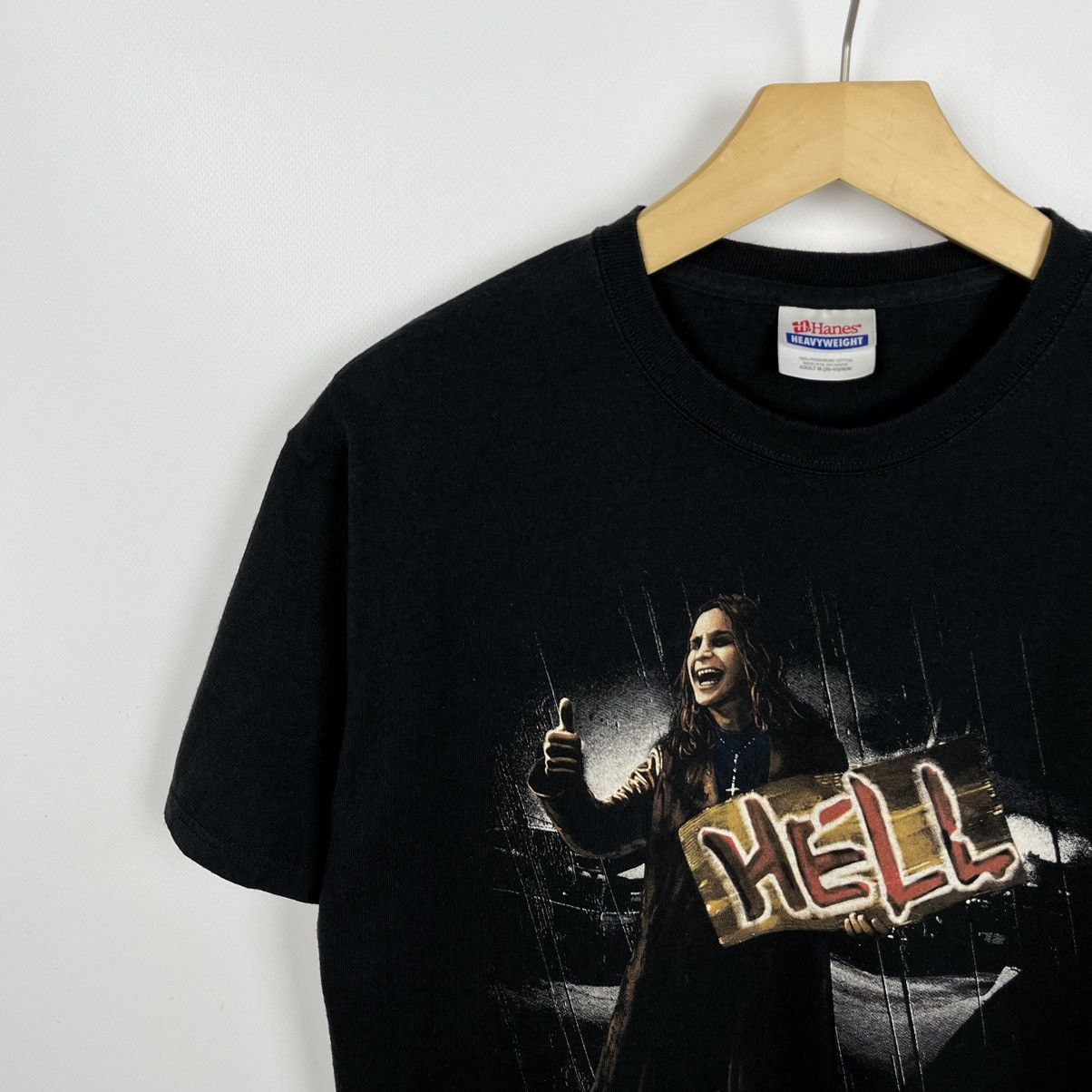 Band Tees Vintage Ozzy Osbourne “Hell” rock band T shirt 2007 Size US M / EU 48-50 / 2 - 5 Thumbnail