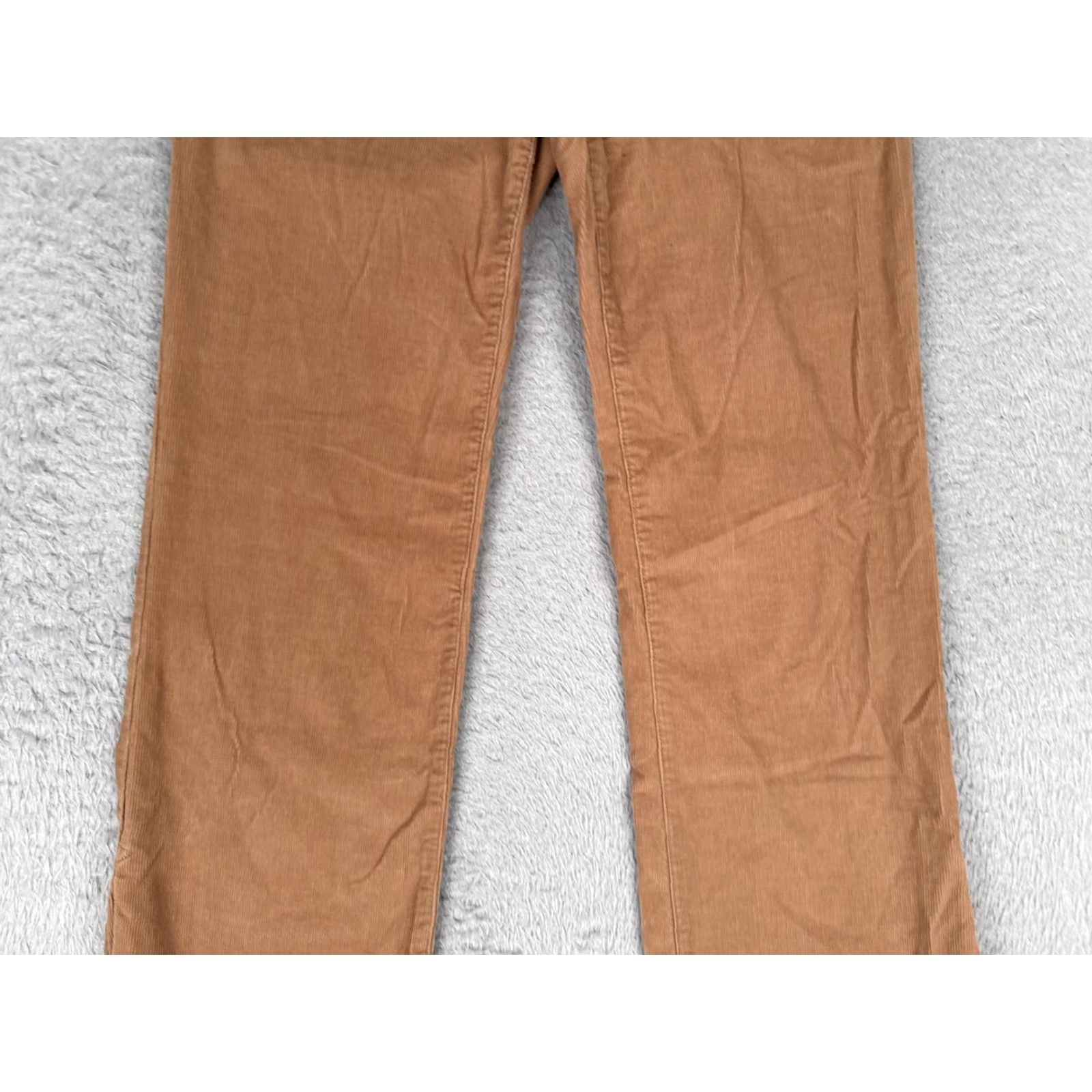 Vintage Rubbish Khakis Jeans Juniors 0 Brown Mid Rise Corduroy 27x31 Pockets Casual Vintage: No Heritage 90s Girls Girls? Size 25" / US 0 / IT 36 - 3 Thumbnail