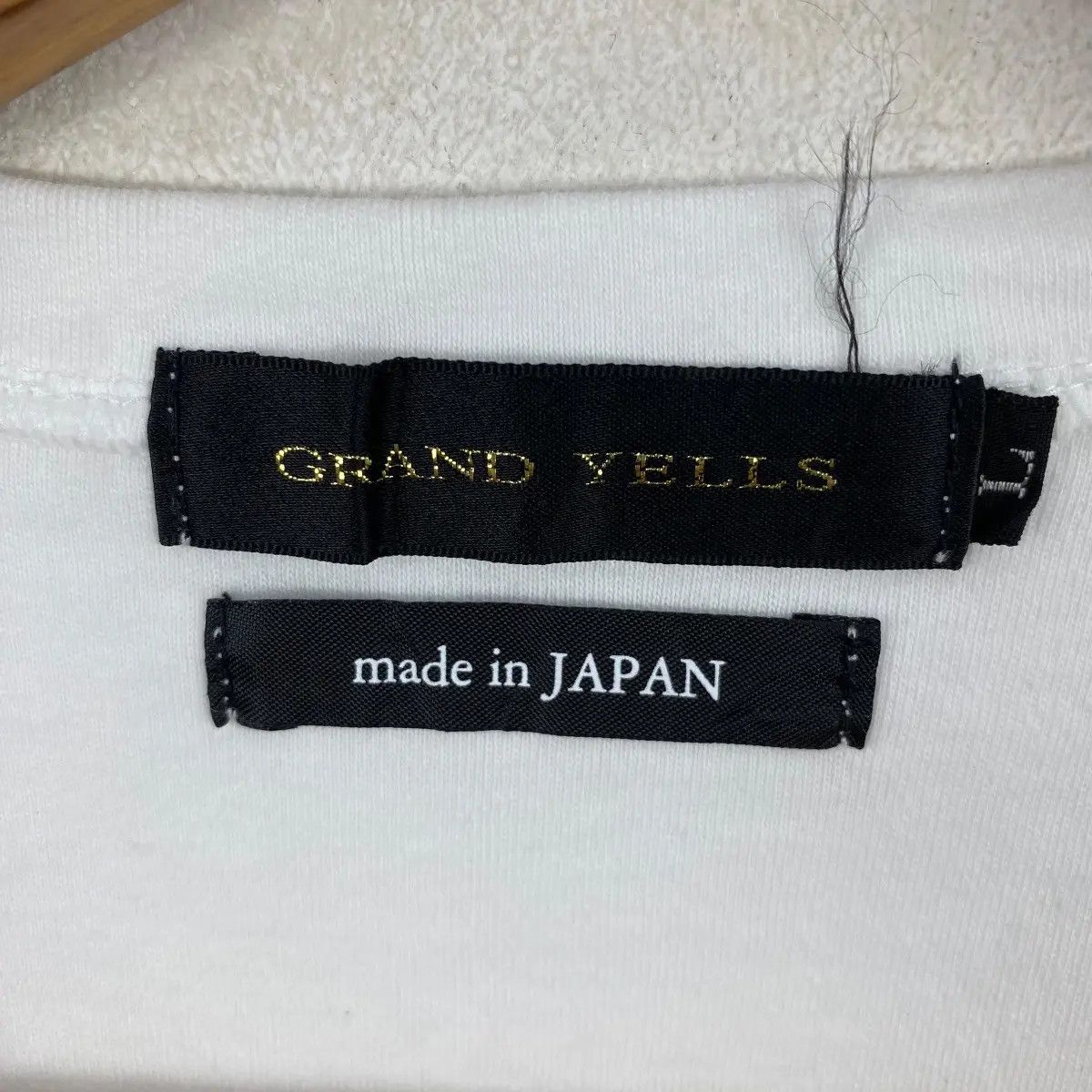 Japanese Brand GRAND YELLS Restrant Inborn Millionaire Bear Graphic Tee Size US L / EU 52-54 / 3 - 6 Thumbnail