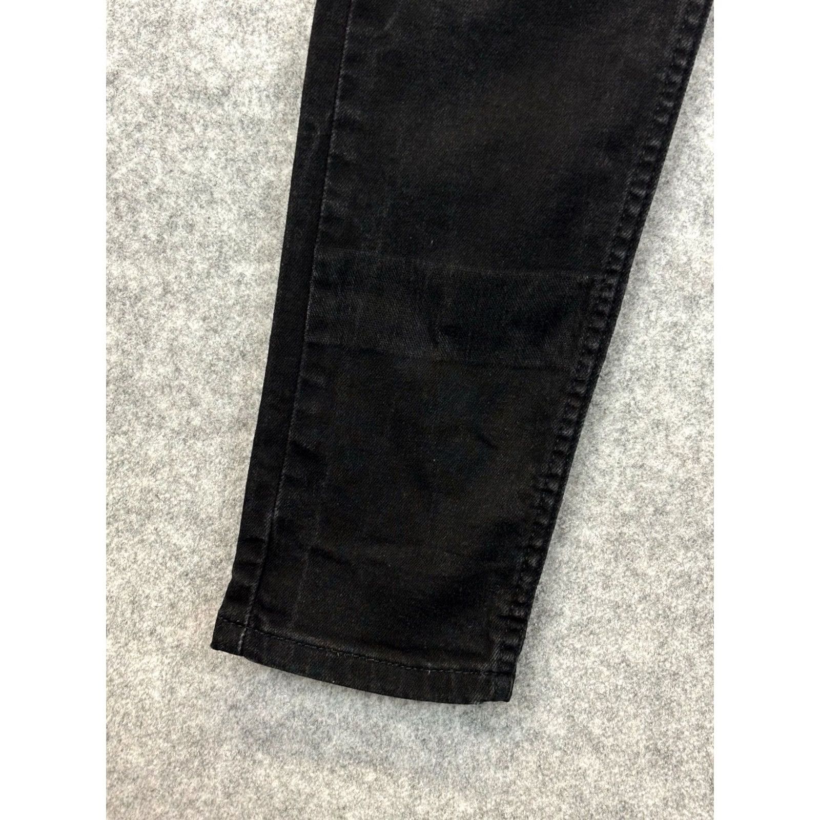 Levi's VINTAGE Levi’s 519 Hi-Ball Skinny Jeans Mens Black W30 L29 Zip Fly Pant Size US 30 / EU 46 - 3 Thumbnail