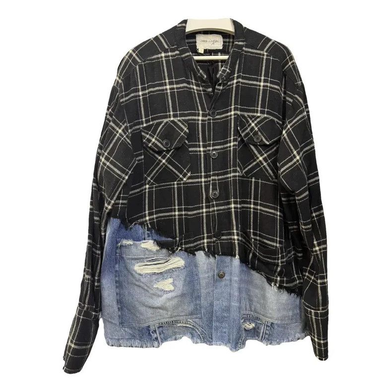 Greg Lauren greg laurenSplicing denim jacket 2505-Nextarrow Size US M / EU 48-50 / 2 - 2 Thumbnail