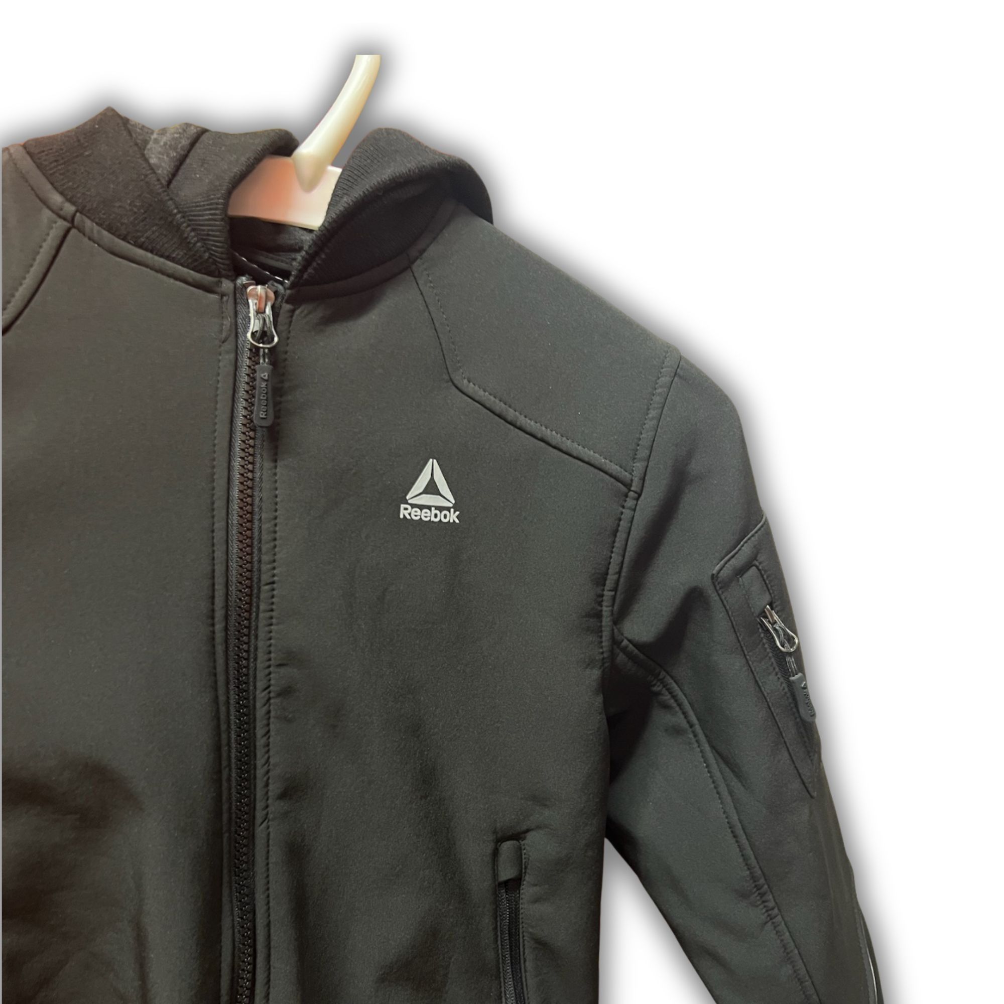 Reebok Reebok Charcoal Full Zip Hoodie Jacket Medium With Logo Deta Size US M / EU 48-50 / 2 - 4 Thumbnail