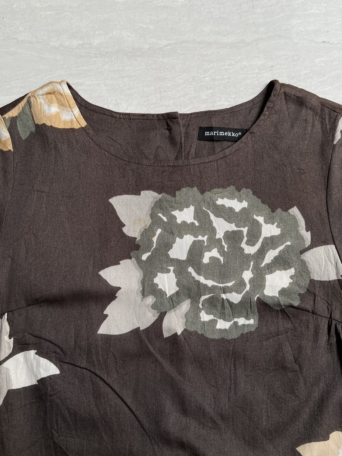 Marimekko MARIMEKKO Brown Dress Size XS / US 0-2 / IT 36-38 - 9 Thumbnail