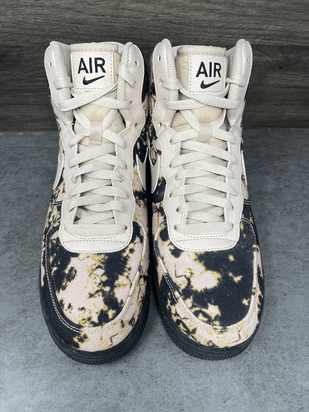 Nike Nike Air Force 1 High Acid Wash Sneakers Mens Size 9 Black Size US 9 / EU 42 - 3 Thumbnail