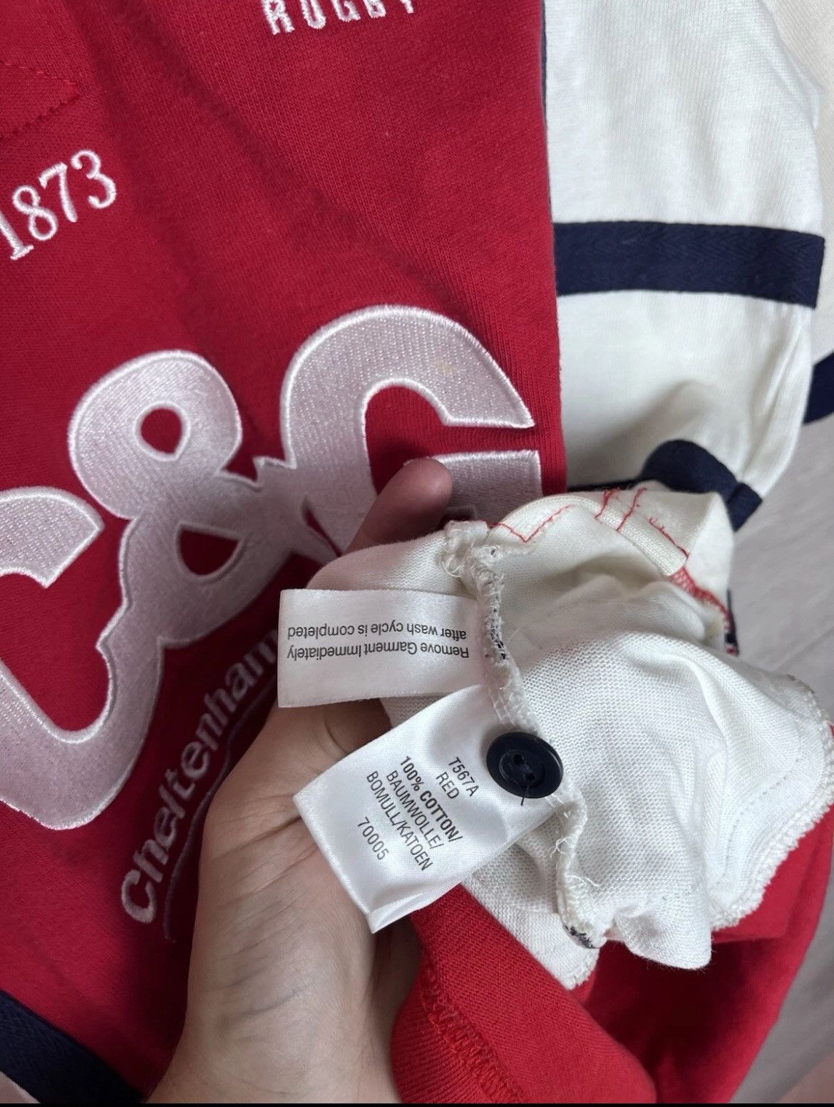 Other Vintage men’s soccer rugby Cotton Traders Gloucester Size M Size US M / EU 48-50 / 2 - 7 Thumbnail