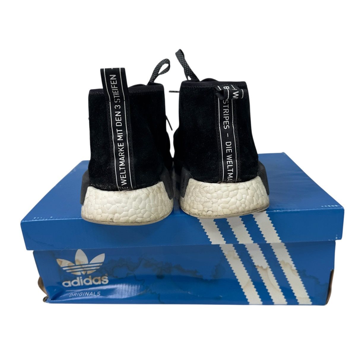Adidas adidas NMD C1 Core Black Suede S79146 9.5 Chukka Boost 2016 Size US 9.5 / EU 42-43 - 4 Thumbnail