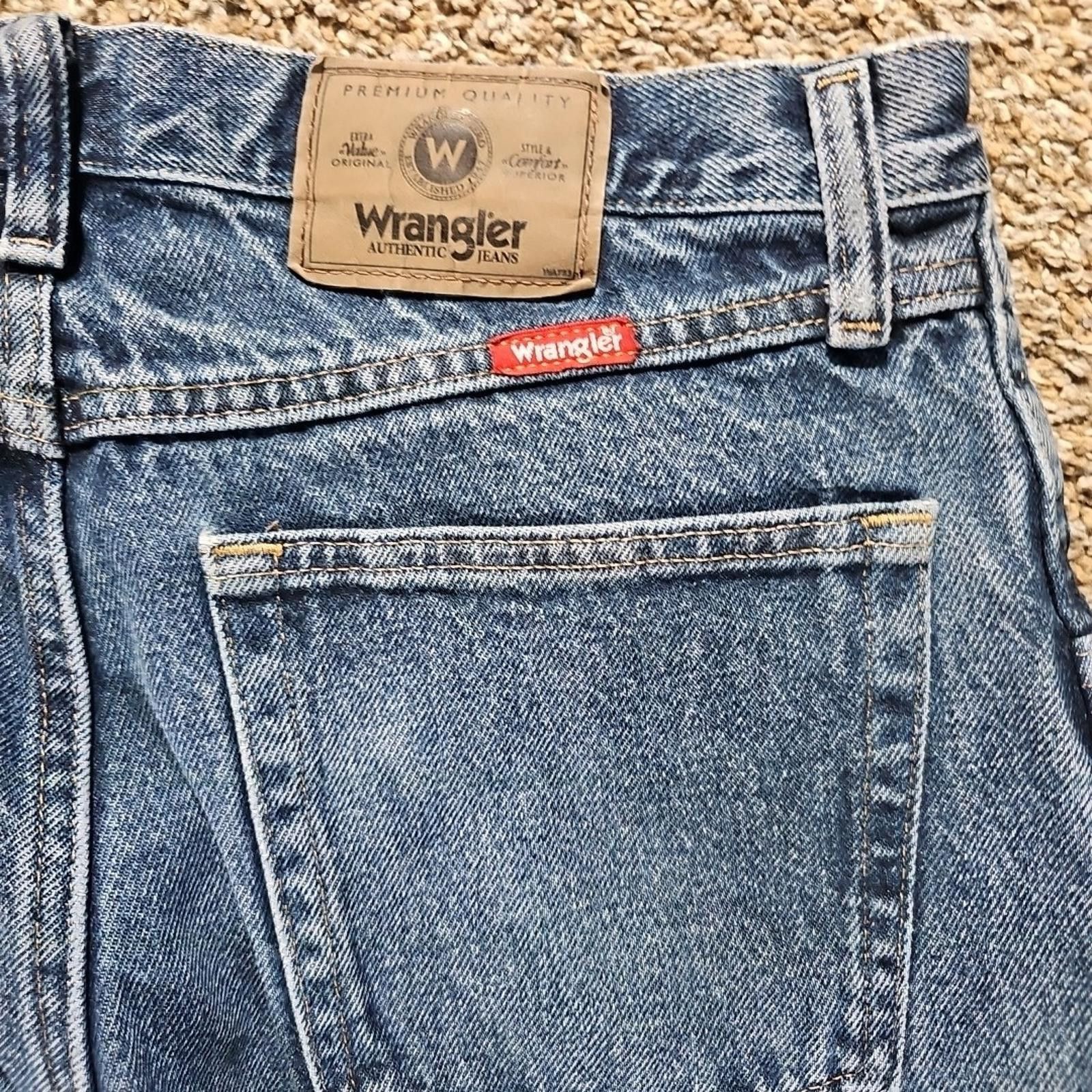 Wrangler Wrangler 32x32 Straight Leg Jeans Size US 32 / EU 48 - 5 Thumbnail
