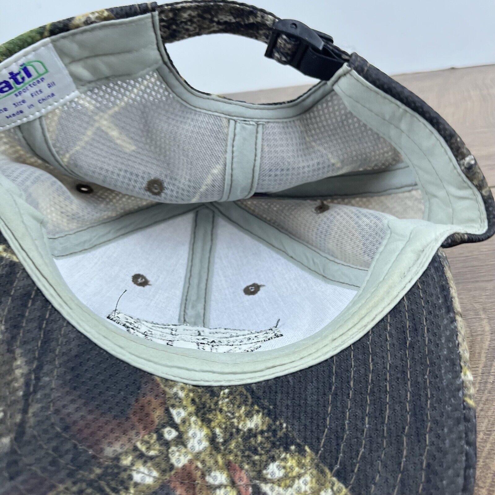 Other Service Electric Hat Camo Green Hat Adjustable Hat Camo Adul Size ONE SIZE - 15 Thumbnail