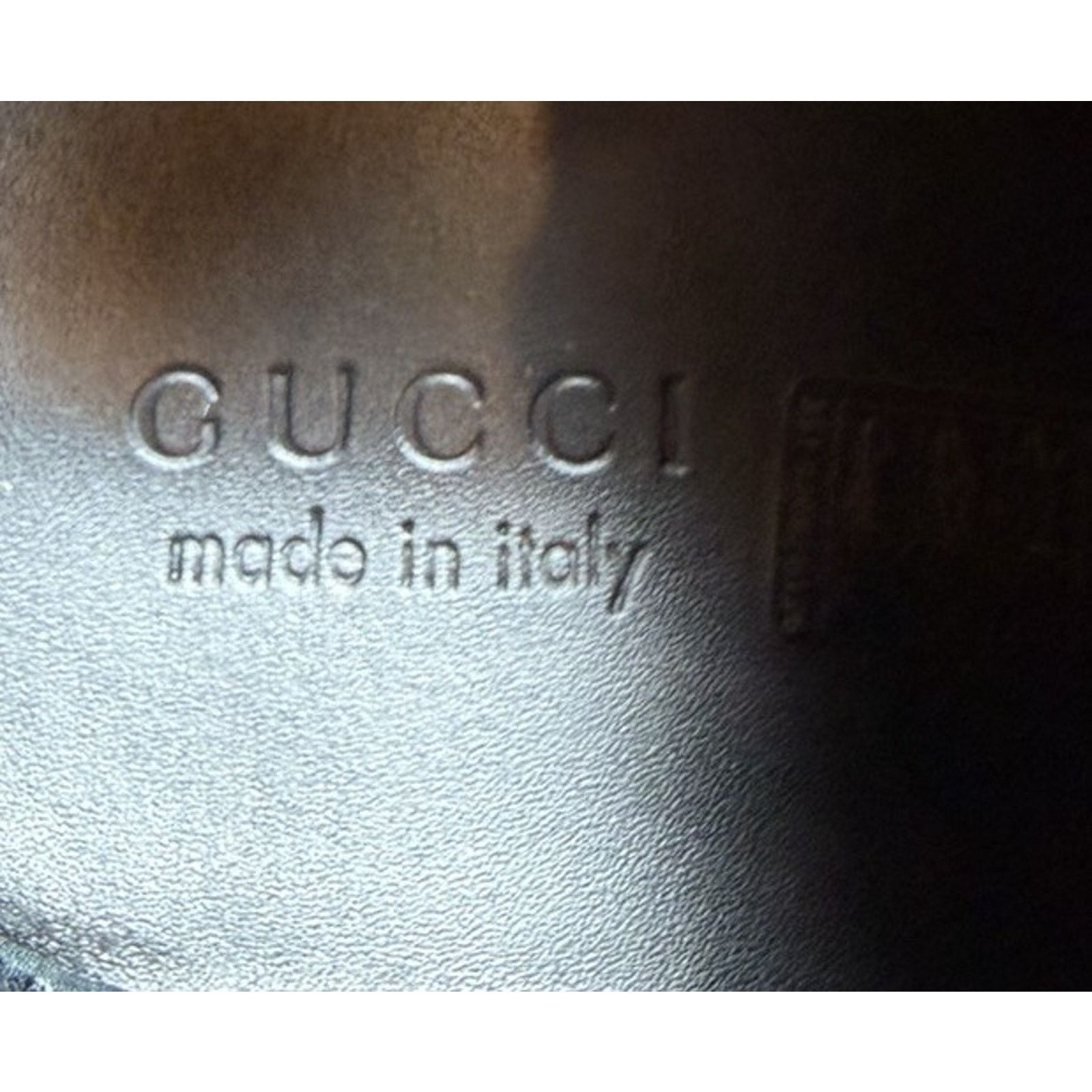 Gucci size 11.5US - Gucci Double Screener GG Black Red Size US 11.5 / EU 44-45 - 8 Thumbnail