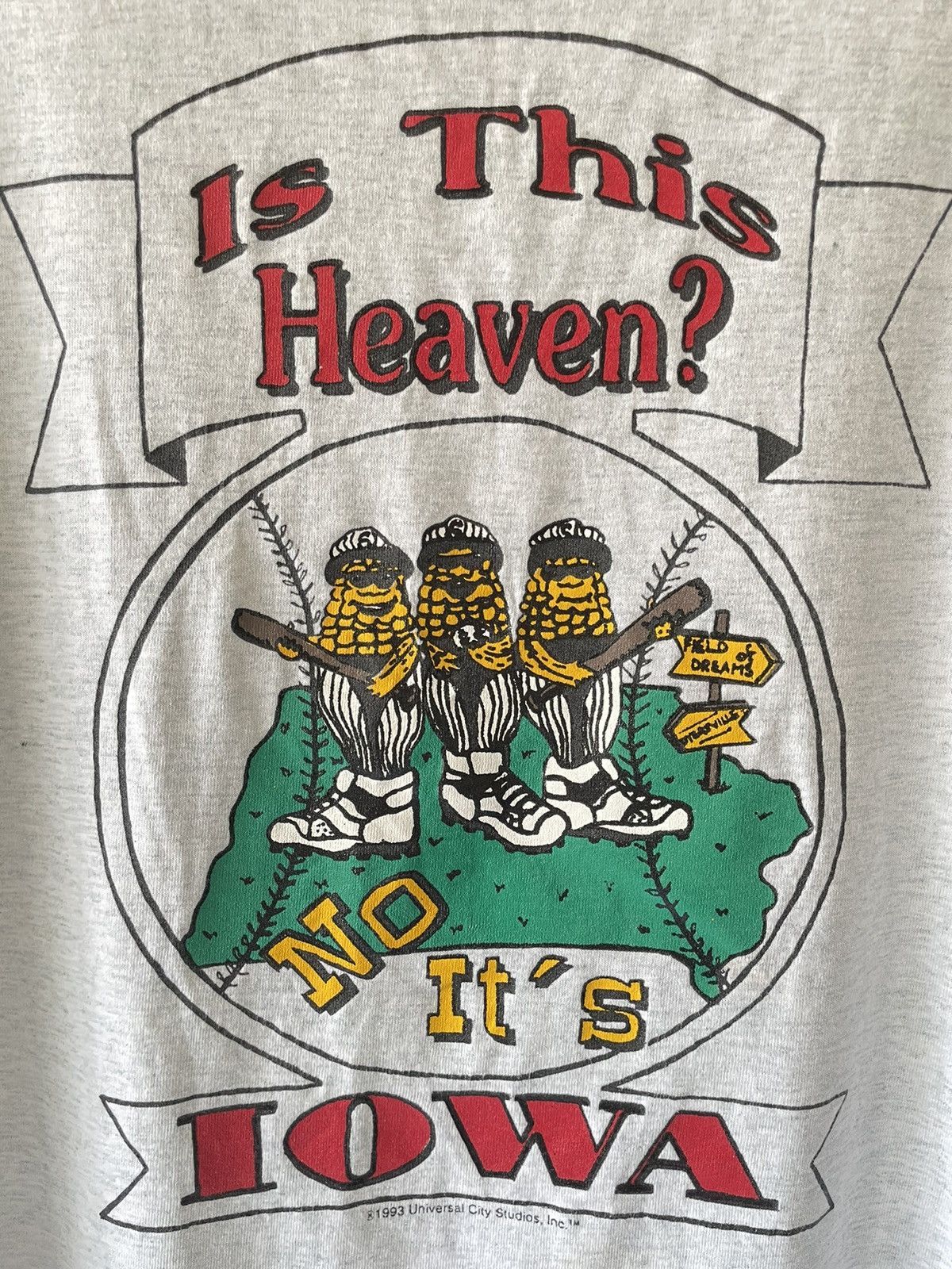 Vintage Vintage 1993 Iowa Corn Baseball tee Size US XXL / EU 58 / 5 - 2 Thumbnail
