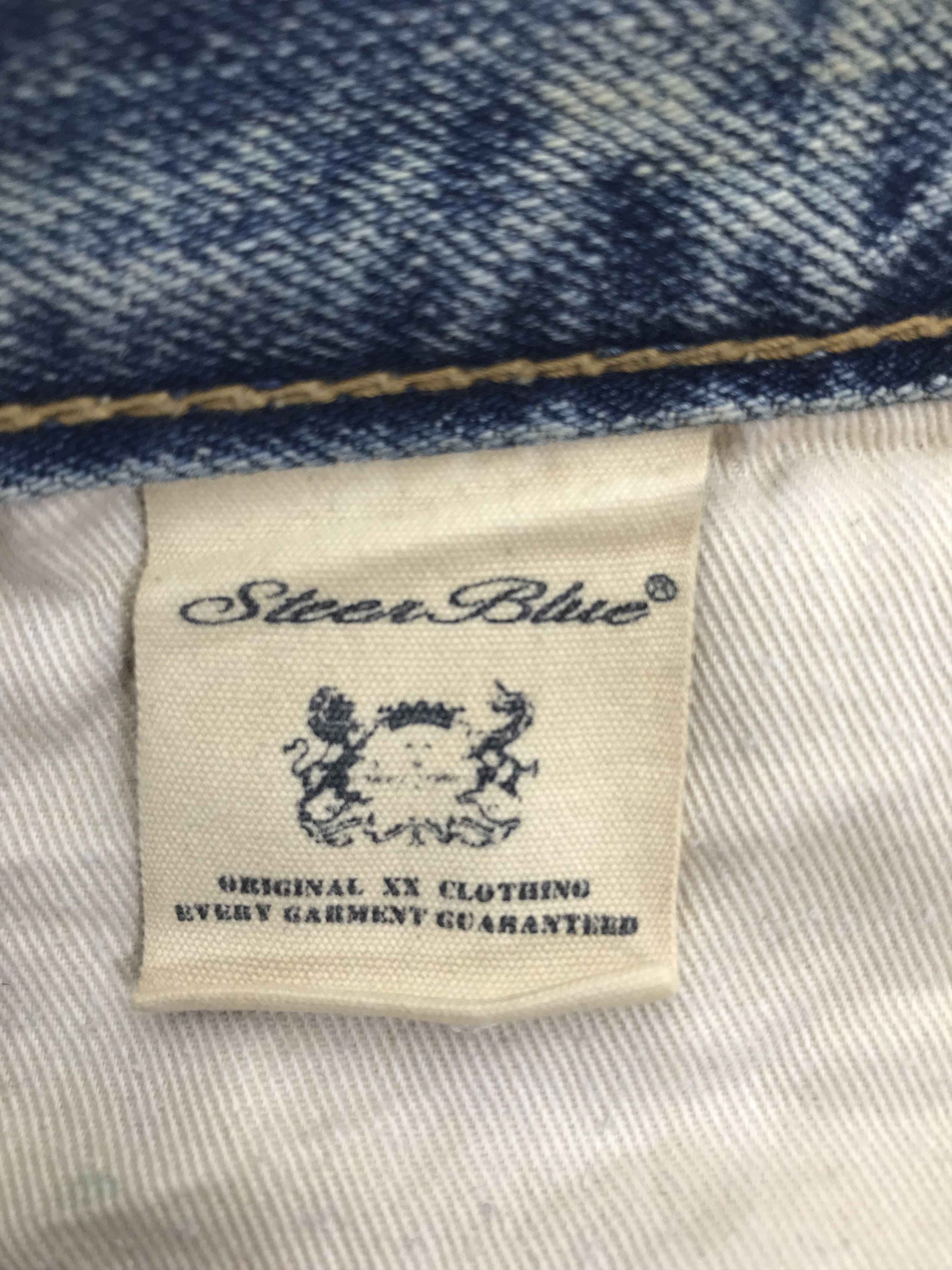 If Six Was Nine Vintage Japanese Distressed Design Jeans Size US 31 - 13 Thumbnail