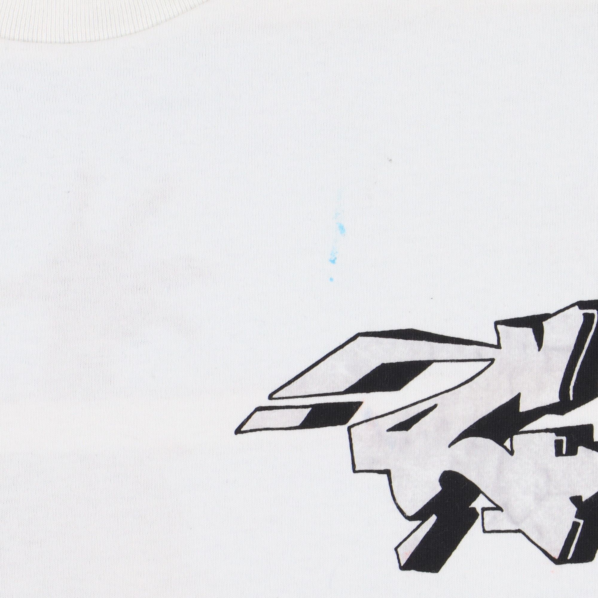 Off-White White Dondi Demon Graffiti Logo T-Shirt Size M / US 6-8 / IT 42-44 - 5 Thumbnail