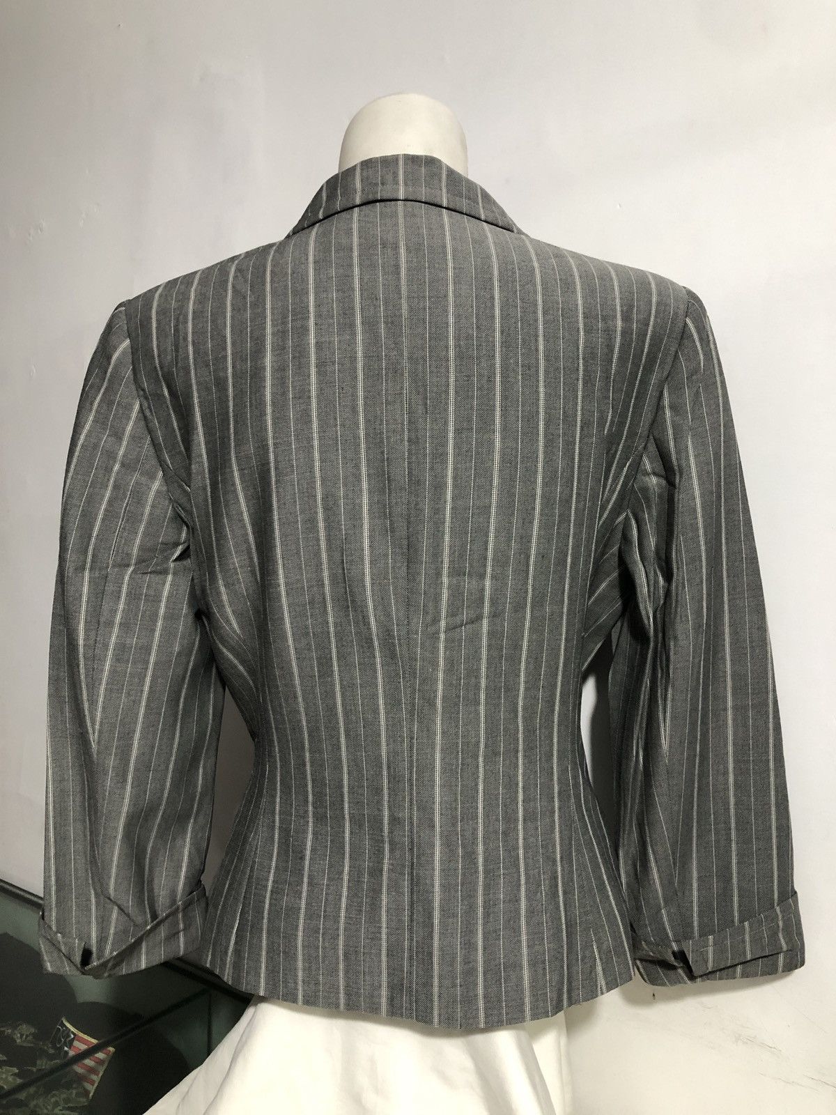 Balenciaga × Designer × Vintage ⚡️offer⚡️BALENCIAGA UNIFORMES BLAZER Size S / US 4 / IT 40 - 4 Thumbnail