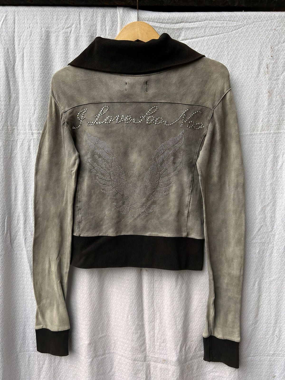 14th Addiction Japanese soonoo zipper wings cropped style Ifsixwasnine lgb Size US S / EU 44-46 / 1 - 2 Thumbnail