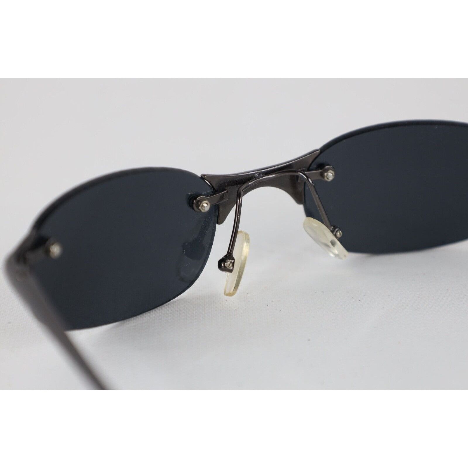 Vintage Vintage Y2K Streetwear Matrix Style Oval Mirrored Sunglasses Size ONE SIZE - 5 Thumbnail