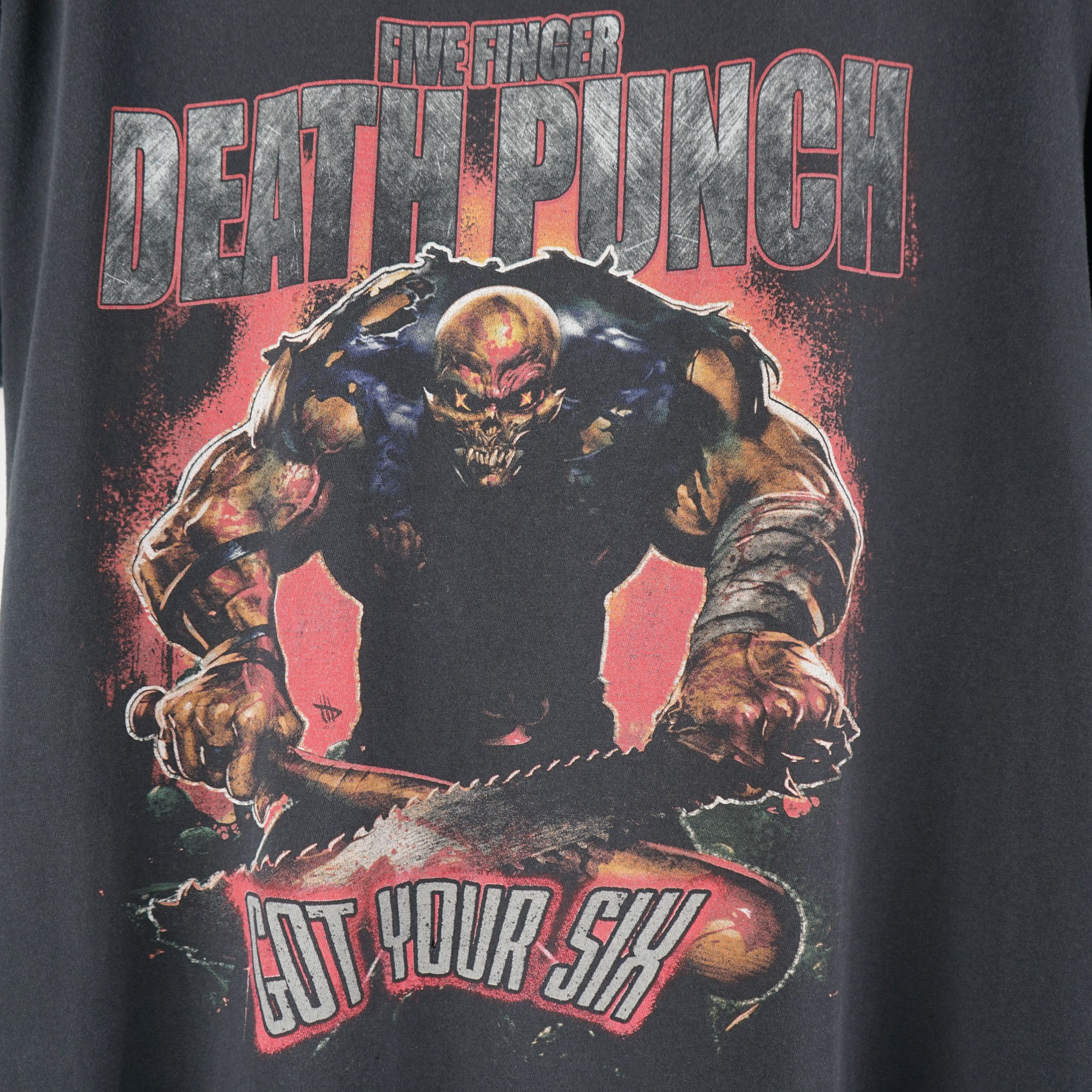 Band Tees × Vintage 2017 Five Finger Death Punch Tour T-Shirt Size US XL / EU 56 / 4 - 2 Thumbnail