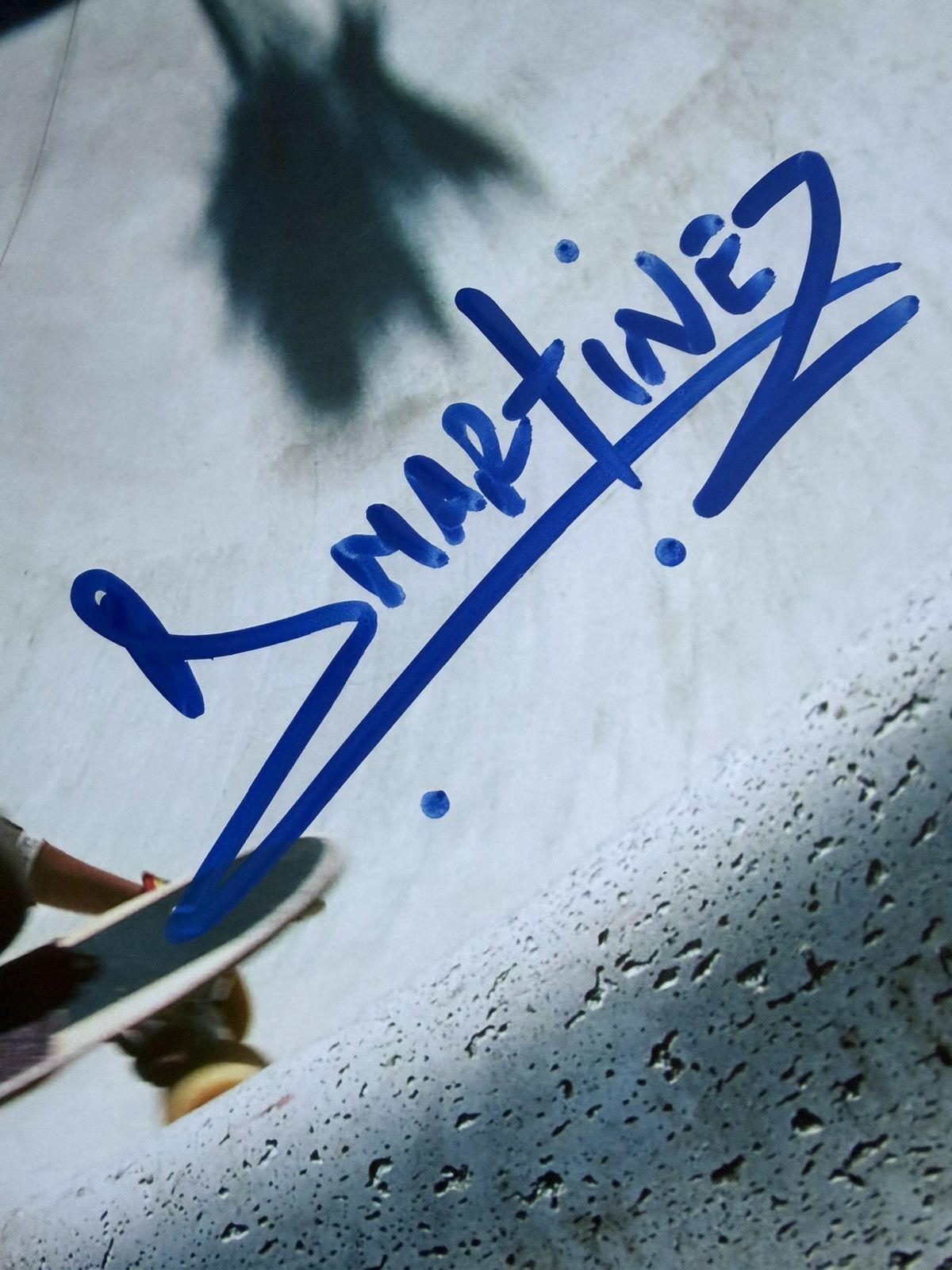 Santa Cruz Skateboards Vintage 80’s Dennis Martinez autographed skateboard Size ONE SIZE - 2 Thumbnail