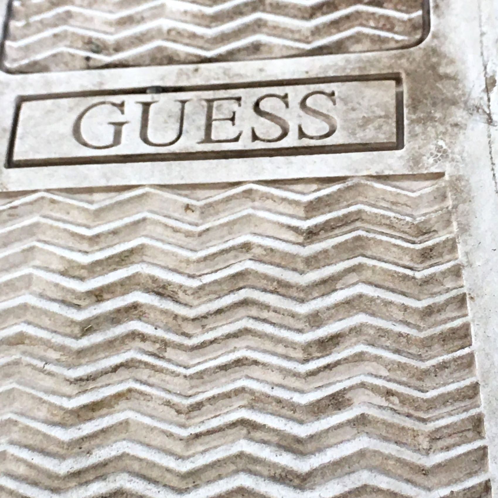 Guess Guess Shoes Womens 8.5 M Turners Casual Low Top Sneakers White Lace Up Comfort Size M / US 6-8 / IT 42-44 - 6 Thumbnail
