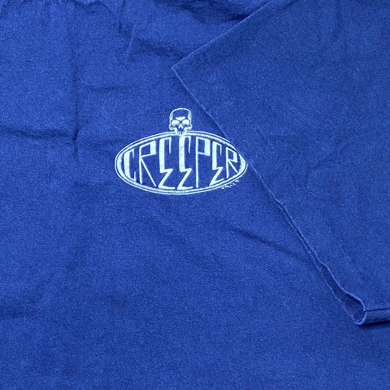 Other Vintage Creeper 1995 Faded Navy Blue Band Tee Size 2XL Size US XXL / EU 58 / 5 - 3 Thumbnail