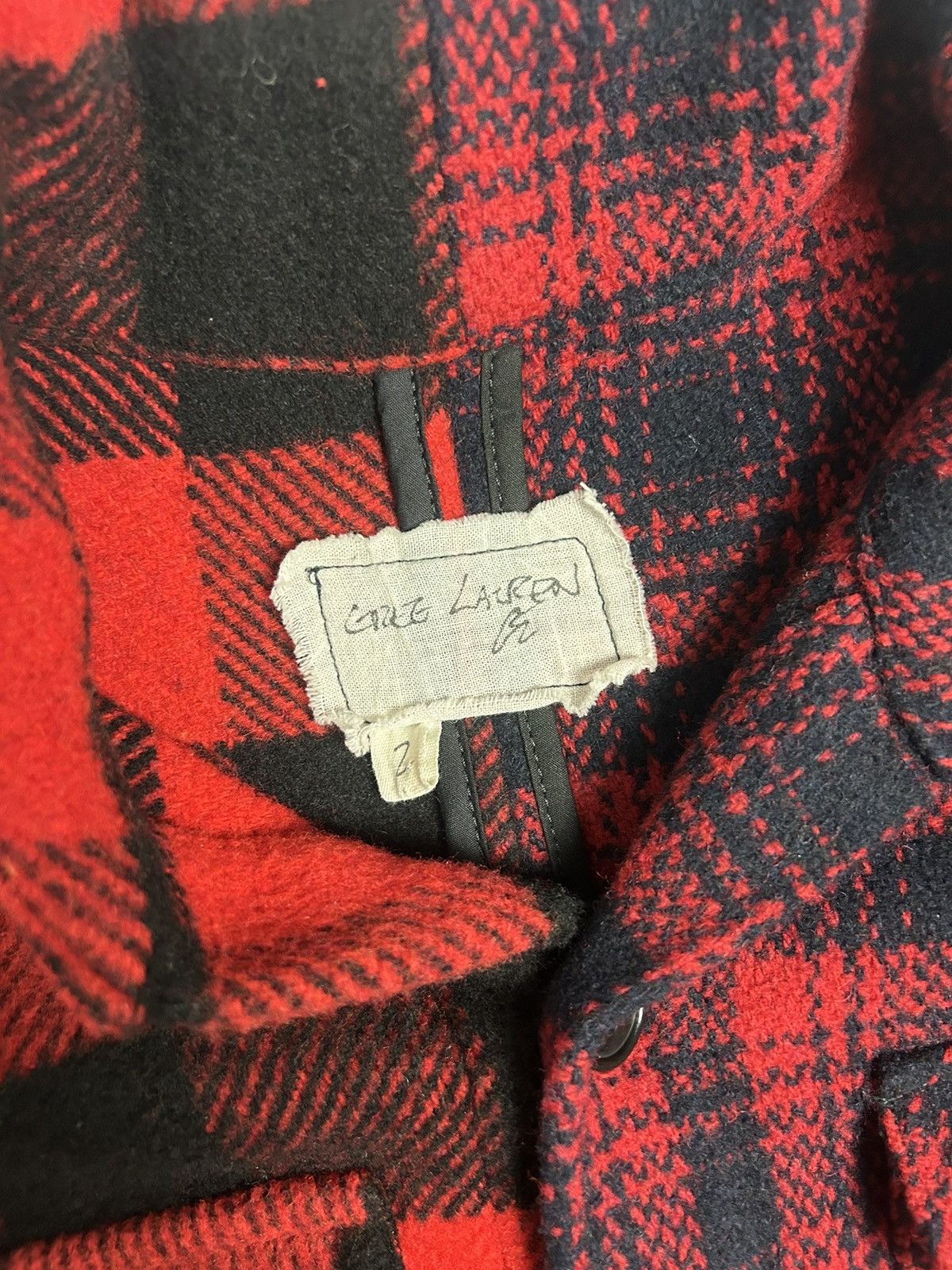 Greg Lauren Greg Lauren Buffalo/Reindeer Shawl Boxy Size US M / EU 48-50 / 2 - 4 Thumbnail