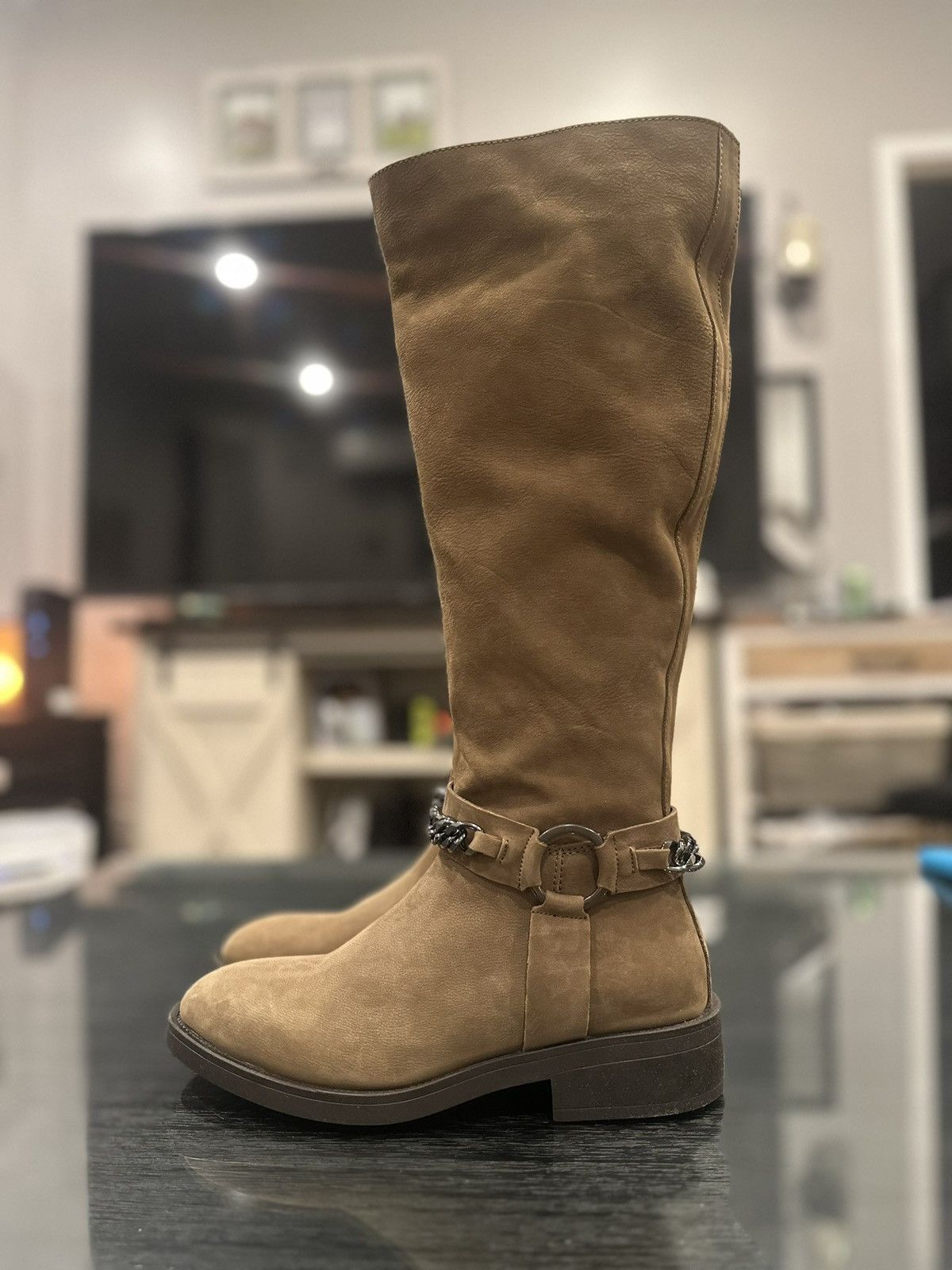 Steve Madden Steve Madden Northside Cognac Brown Knee High Boots Grailed