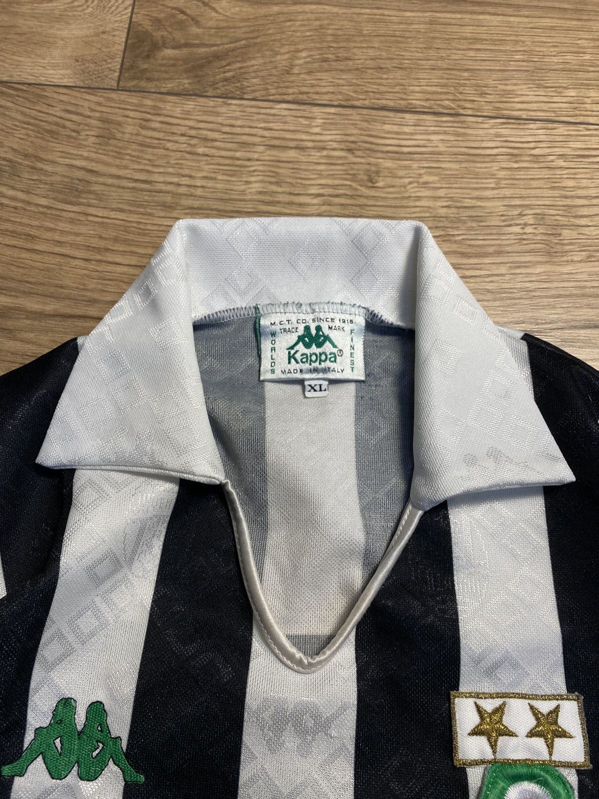 Kappa 1991/1992 Kappa Juventus Vintage Soccer Jersey Long Sleeve Size US XL / EU 56 / 4 - 5 Thumbnail