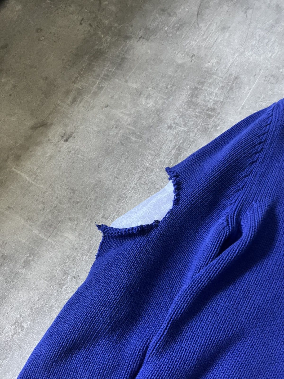 Balenciaga Balenciaga F/W 21 Political Campaign distressed sweater Size US S / EU 44-46 / 1 - 5 Thumbnail