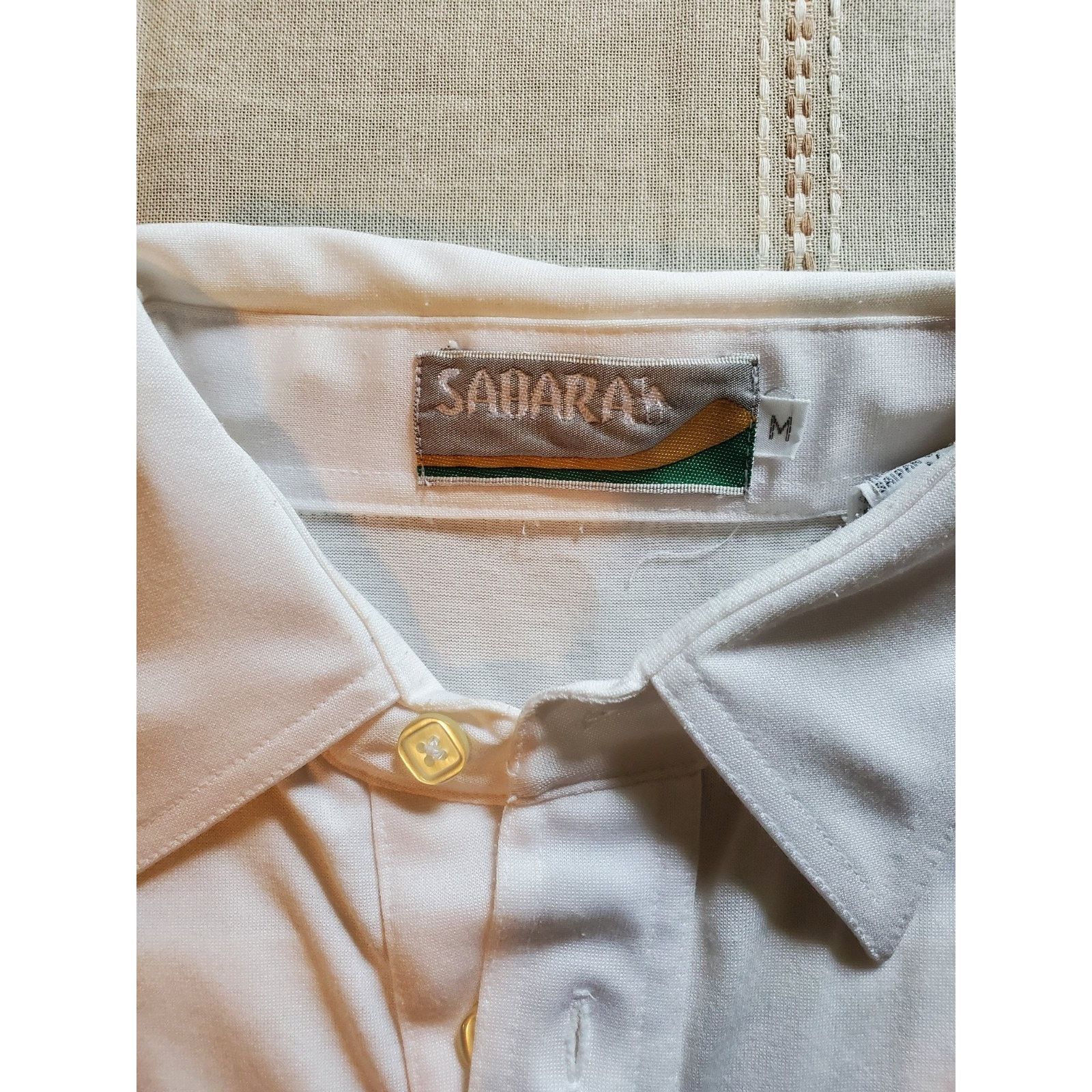 NCAA Northwestern Wildcats White Golf Polo Dual Pockets Size M Size US M / EU 48-50 / 2 - 3 Thumbnail