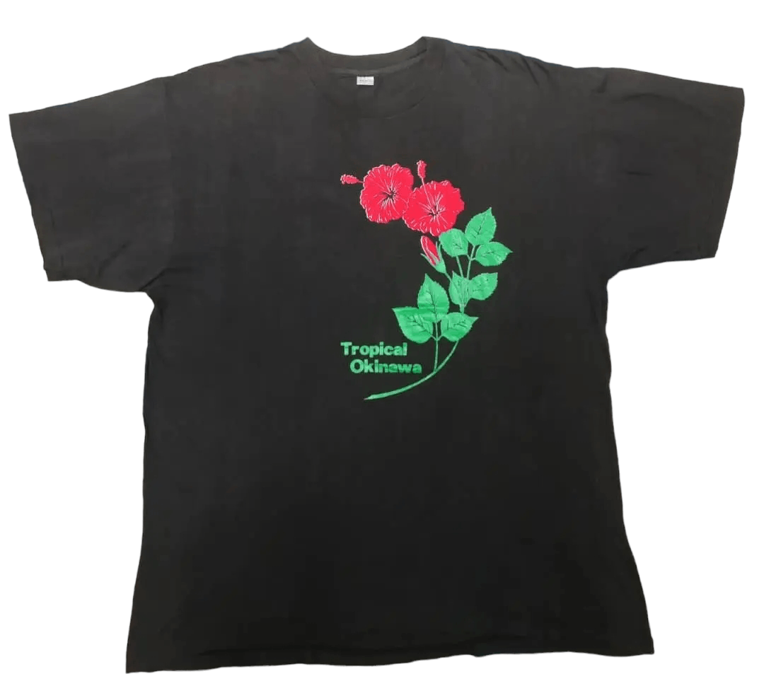 Japanese Brand Vintage Okinawa faded Tee Size US M / EU 48-50 / 2 - 1 Thumbnail