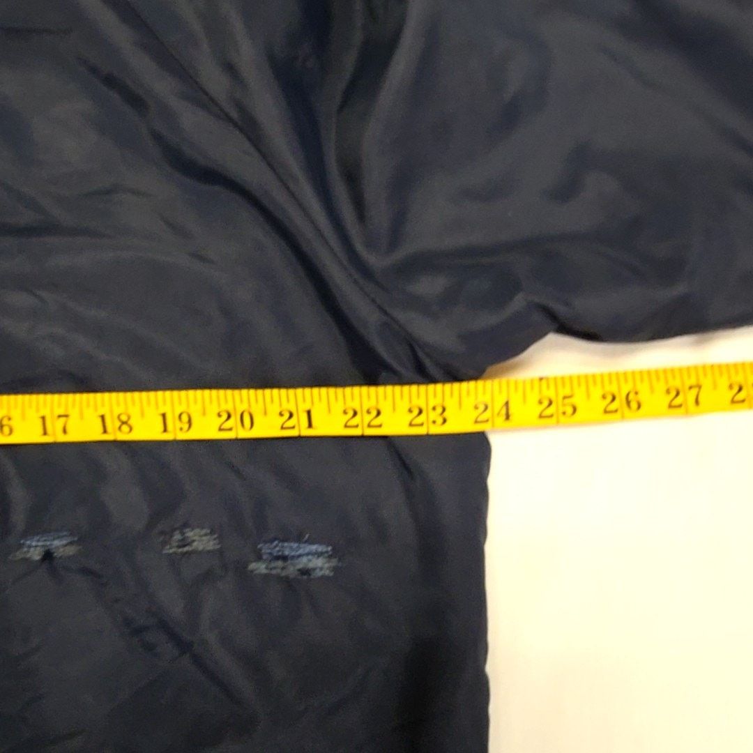 Vintage Vintage Bomber Snap Blue Button Striped Cuffs 80s L Jacket Size US L / EU 52-54 / 3 - 22 Thumbnail