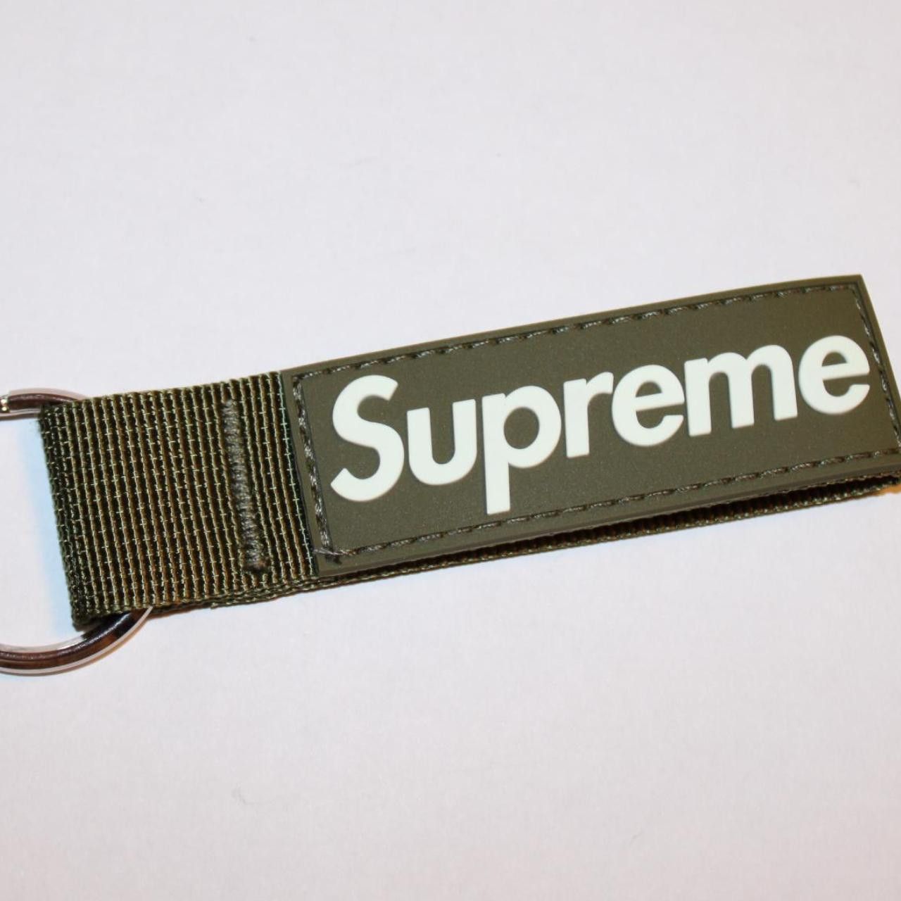 Supreme Supreme Webbing Keychain - Light Olive Size ONE SIZE - 2 Thumbnail