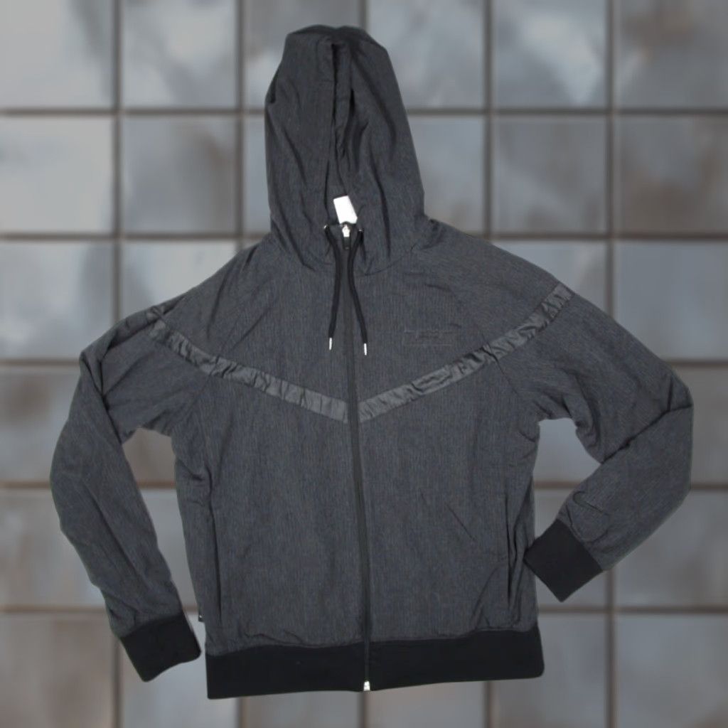 Nike Nike Jacket Lebron James Mens Large Gray Full Zip Hooded Basketball Size US L / EU 52-54 / 3 - 1 Thumbnail