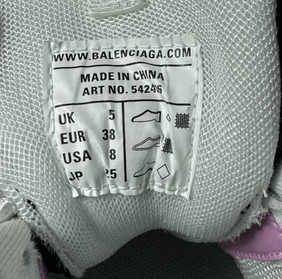 Balenciaga Balenciaga track cream white pink Size US 8 / IT 38 - 7 Thumbnail