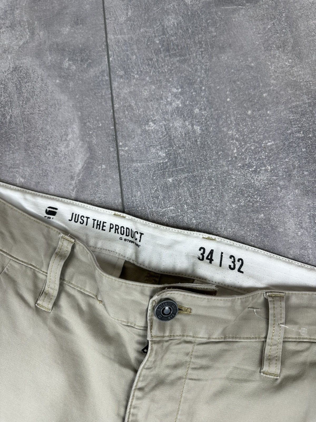 G-Star G-Star Raw Slim Tapered Chinos Pants Small Logo Size US 34 / EU 50 - 7 Thumbnail