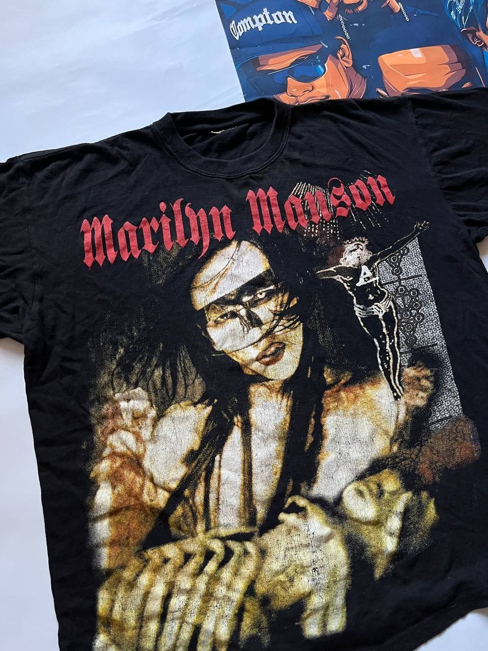 Band Tees Rare Vintage Marilyn Manson Antichrist Superstar 2001 Tee Size US M / EU 48-50 / 2 - 3 Thumbnail