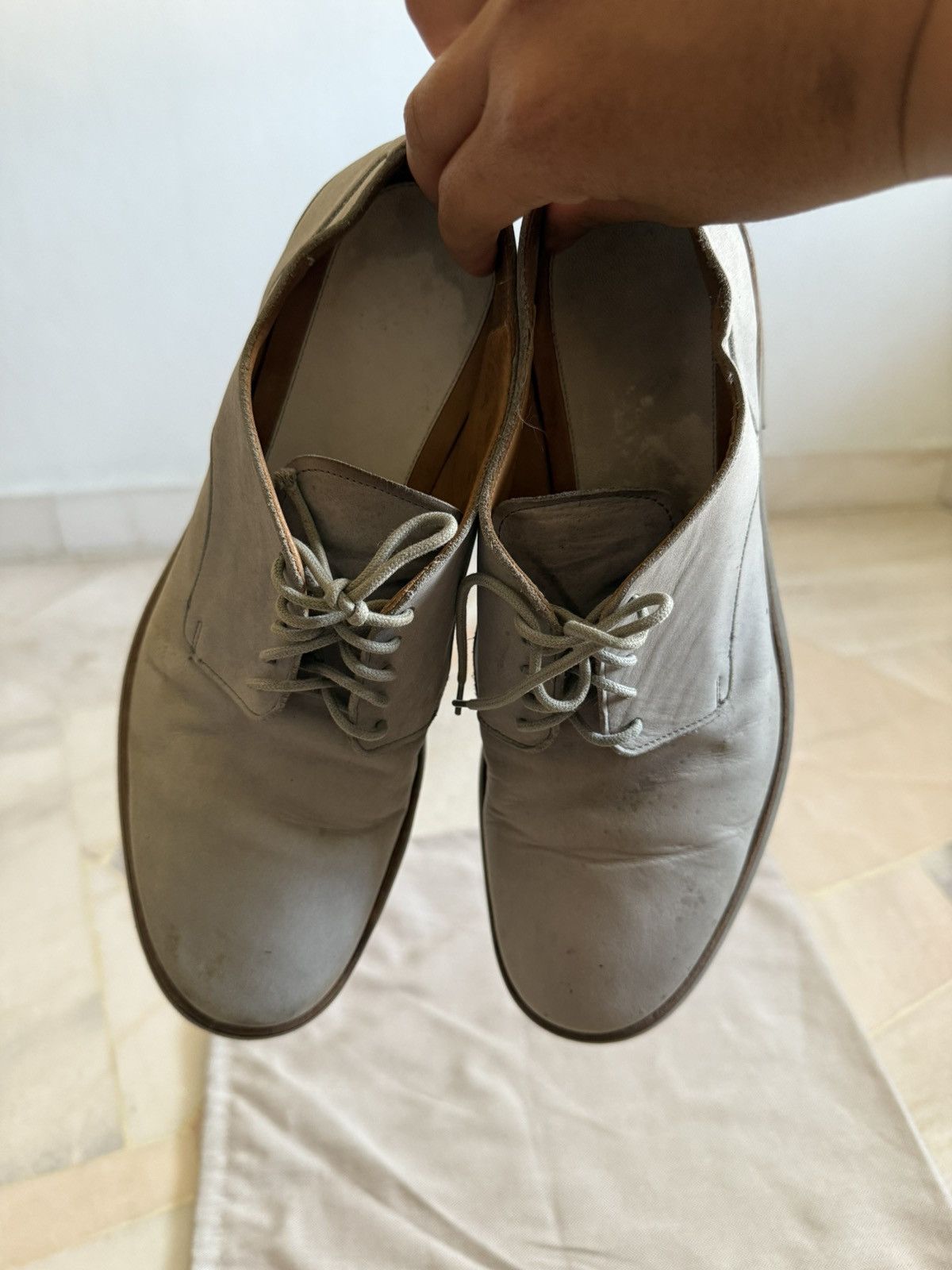 Maison Margiela Maison margiela derby suede shoes Size US 8 / EU 41 - 3 Thumbnail