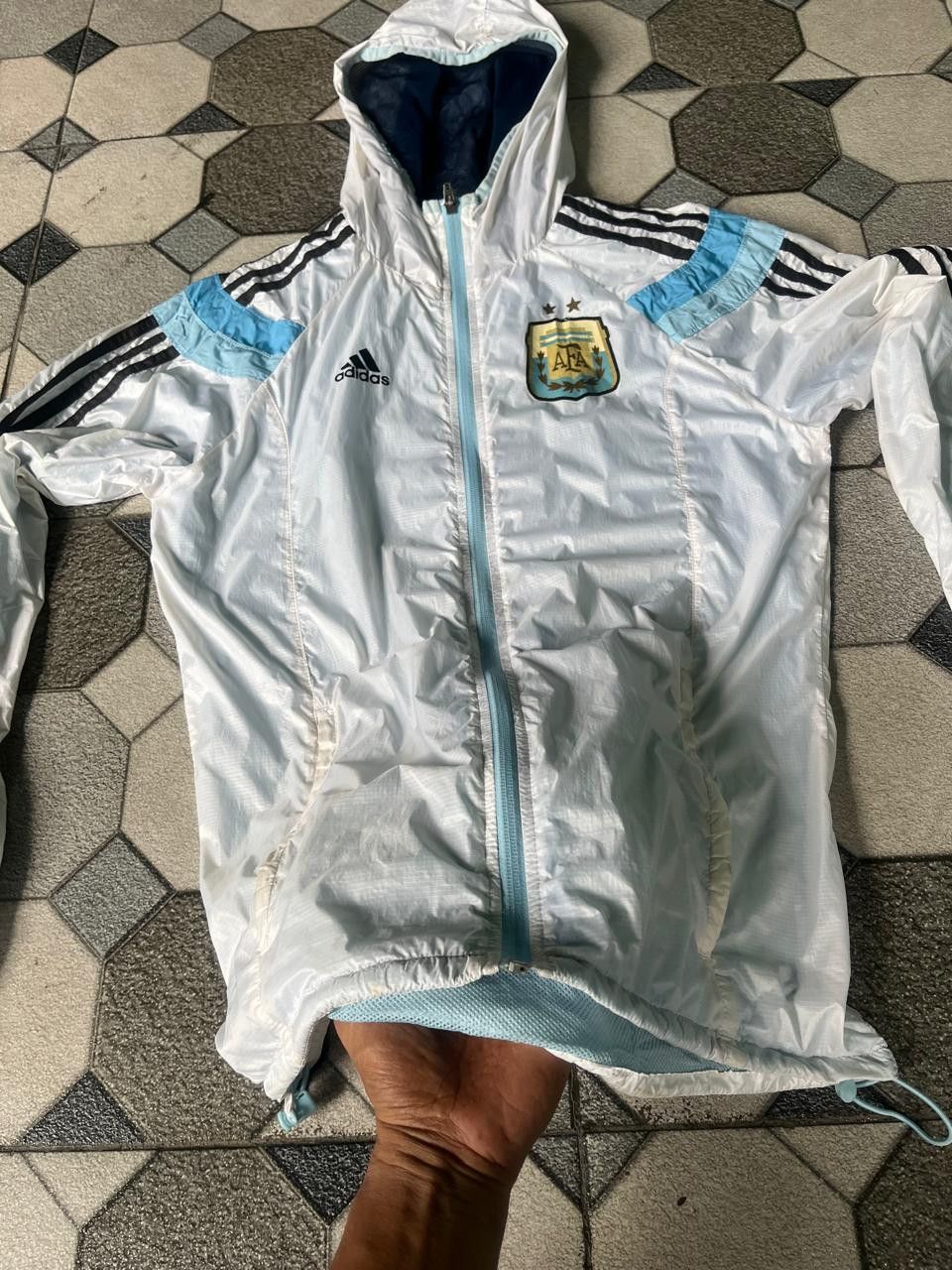 Adidas Adidas Argentina 2013-2014 Training Sweatshirt Soccer Size US M / EU 48-50 / 2 - 3 Thumbnail