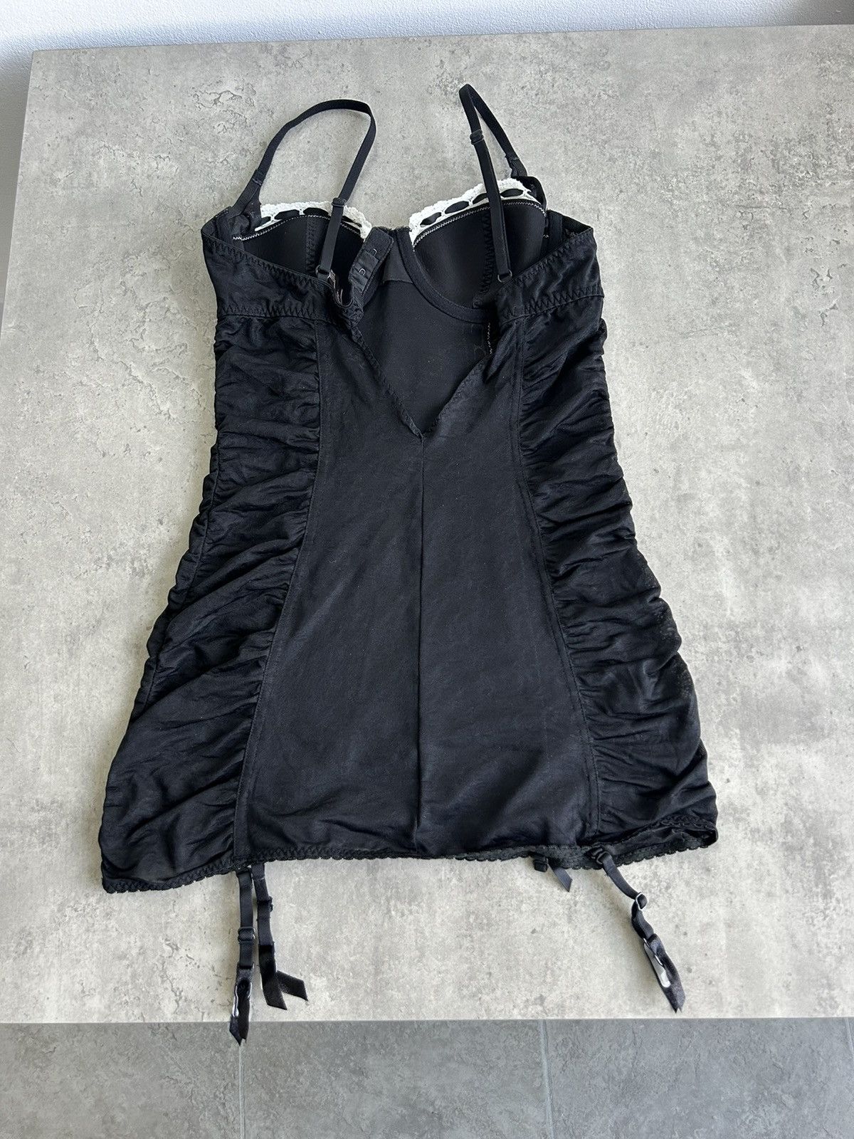 Vintage VS Black Sexy Gorgeous Mesh Mini Dress Lingerie Vintage Size S / US 4 / IT 40 - 11 Thumbnail