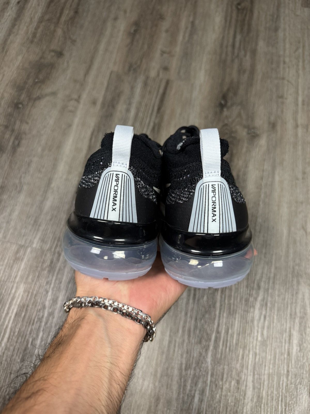 Nike Nike Air VaporMax 2023 Flyknit Black Blue Tint Size US 9 / EU 42 - 5 Thumbnail