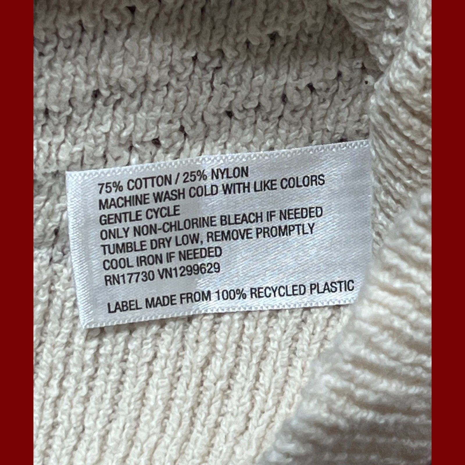 Other Knox Rose - Women's Crochet Pointelle Sweater With Short Puf Size XXL / US 16-18 / IT 52-54 - 11 Thumbnail