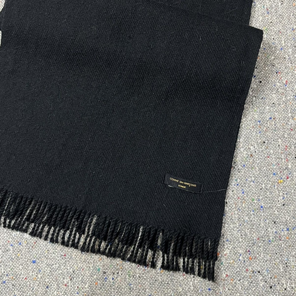 Comme des Garcons Homme Vintage Comme des Garçons Homme black wool scarf Size ONE SIZE - 2 Thumbnail