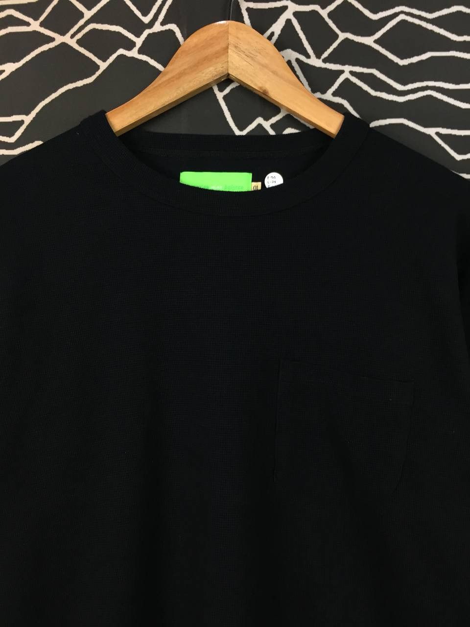 Japanese Brand VOO Japan Waffle Knit Layered Sleeve Pocket Tee Size 1 Size US S / EU 44-46 / 1 - 3 Thumbnail
