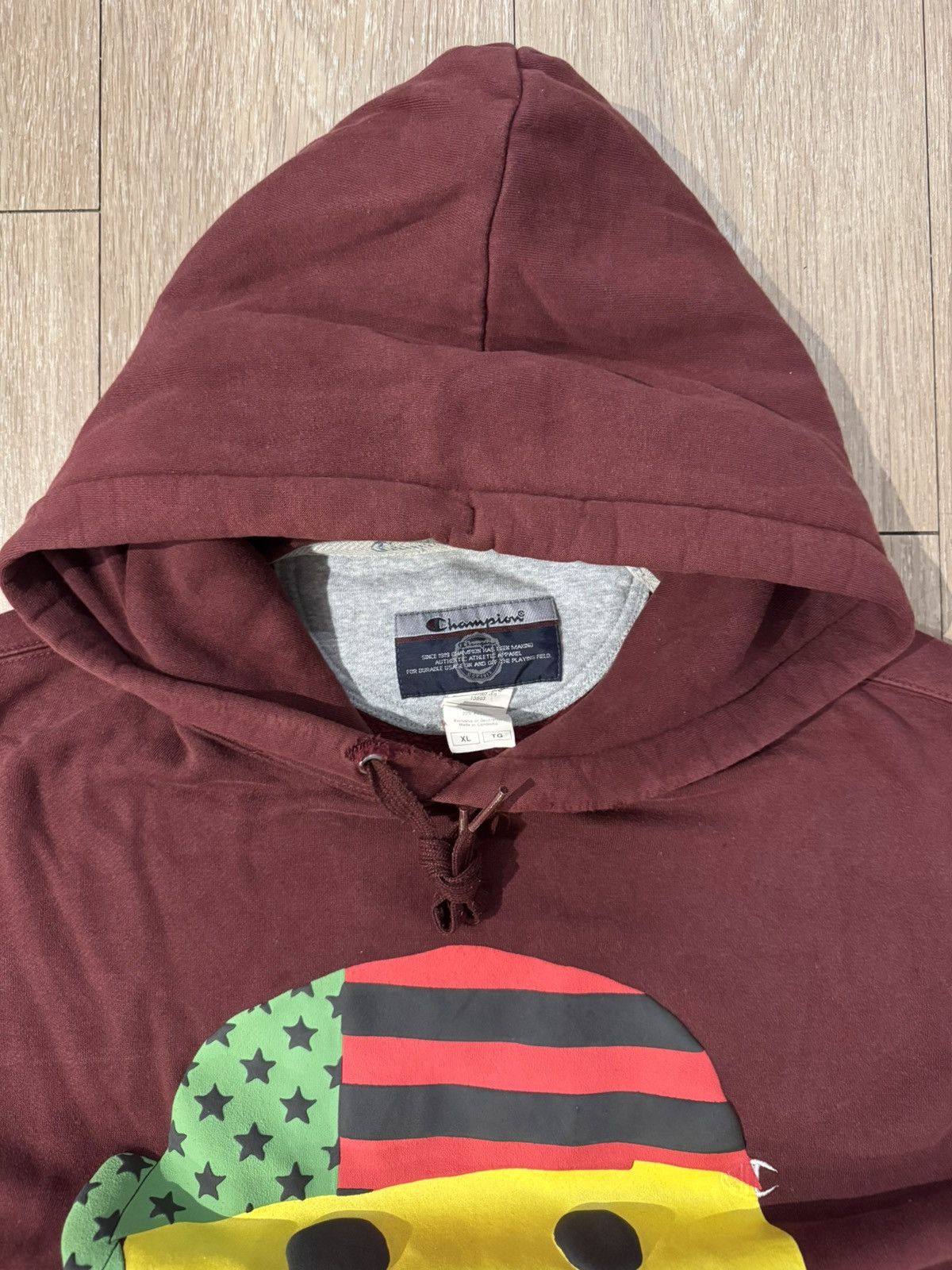Cactus Plant Flea Market × DENIM TEARS CPFM Denim Tears Bandana Smiley Hoodie 1/1 Size US XL / EU 56 / 4 - 3 Thumbnail