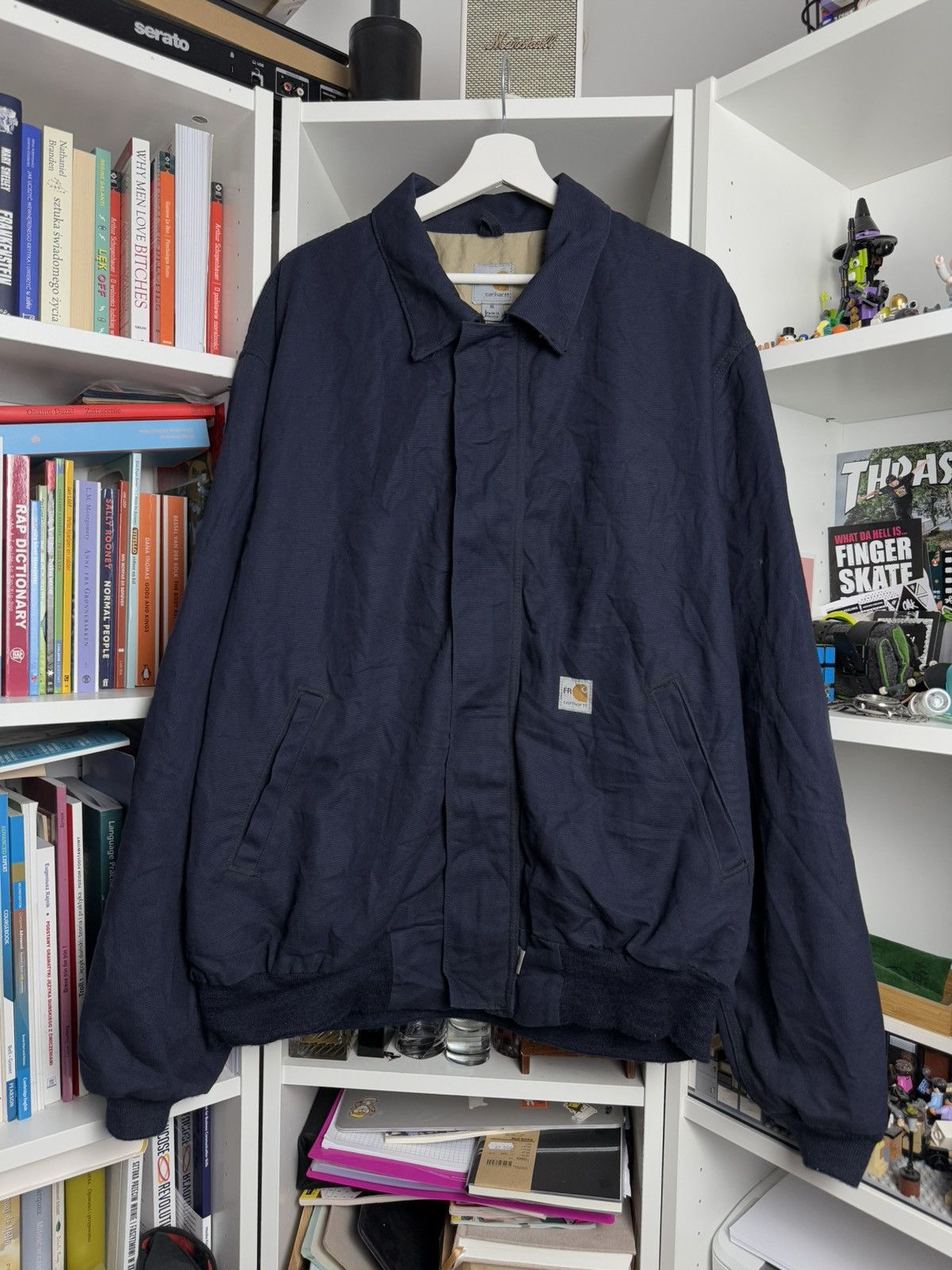 Carhartt × Vintage VIntage 90s Carhartt FR bomber Detroit