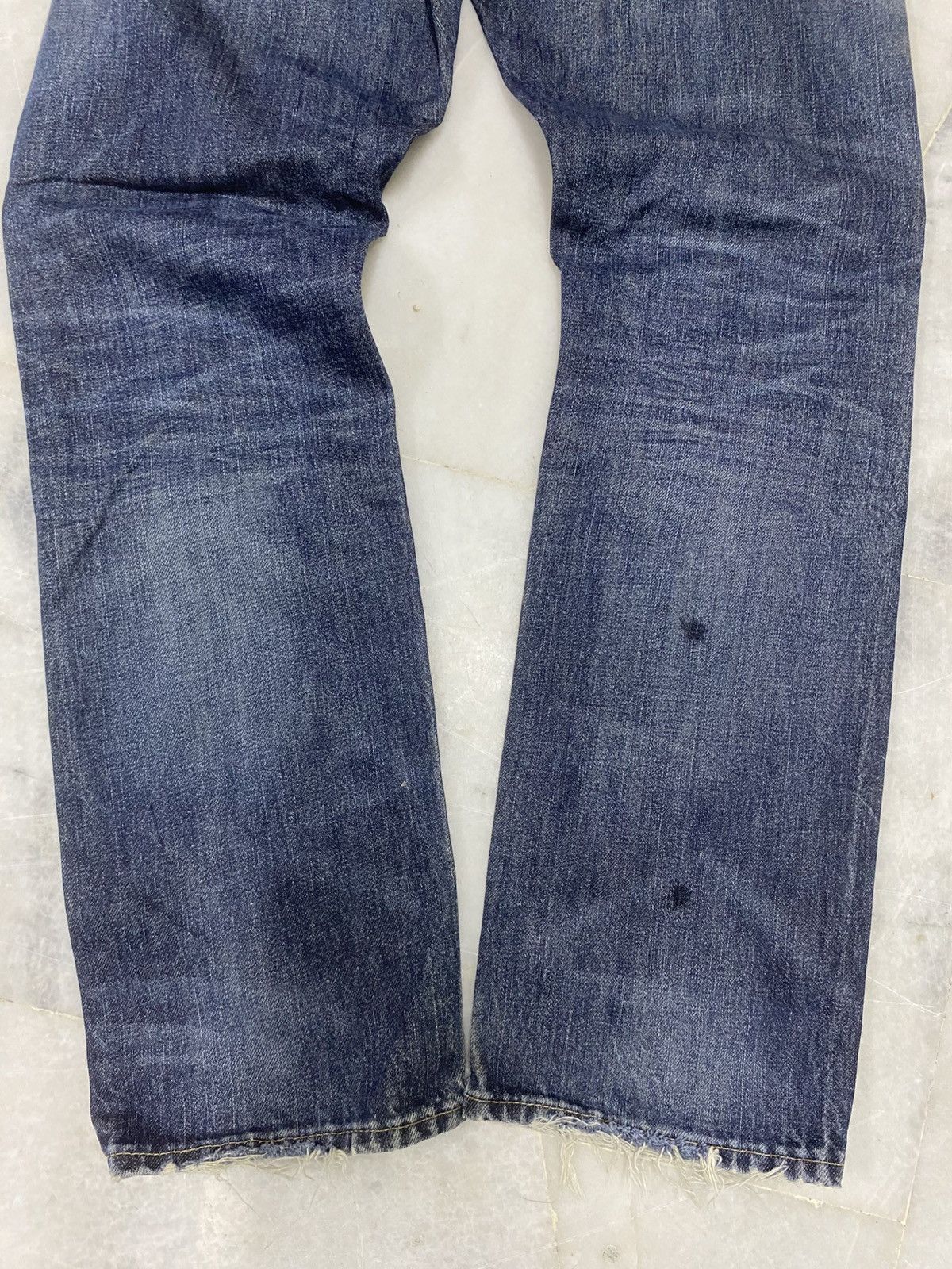 Polo Ralph Lauren Size 31x30 Vintage Polo Ralph Lauren Distressed Jeans Faded Size US 31 - 19 Thumbnail