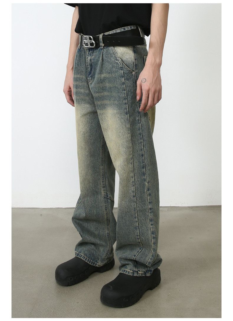 Japanese Brand American retro straight trend loose jeans y2k Size US 32 / EU 48 - 4 Thumbnail