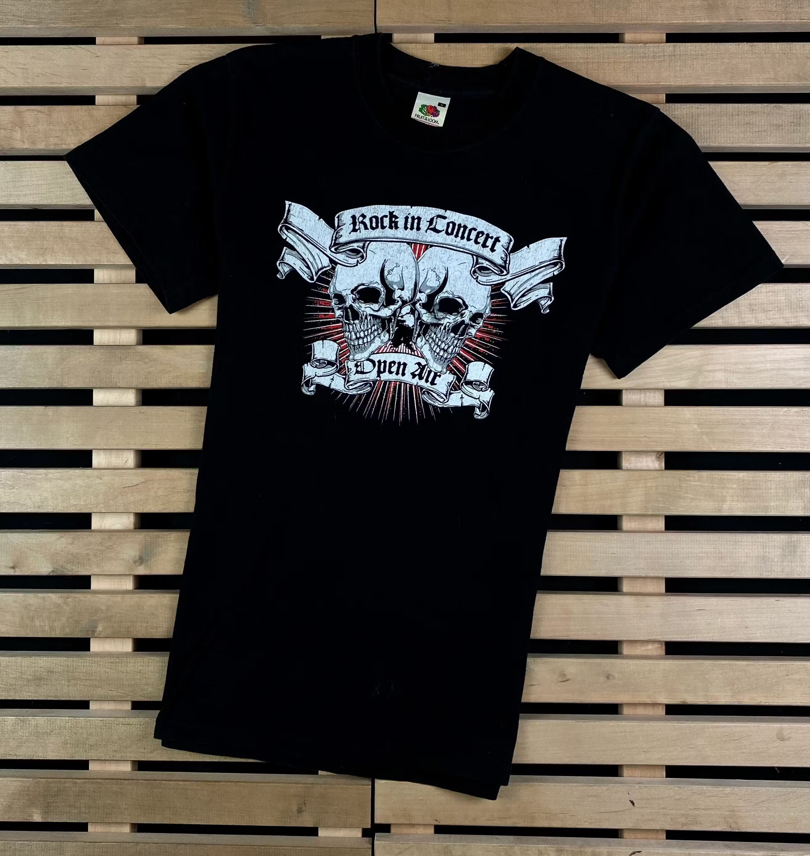 Band Tees × Vintage Mens Vintage T Shirt Rock in Concert Open Air 2011 Size S Size US S / EU 44-46 / 1 - 1 Thumbnail