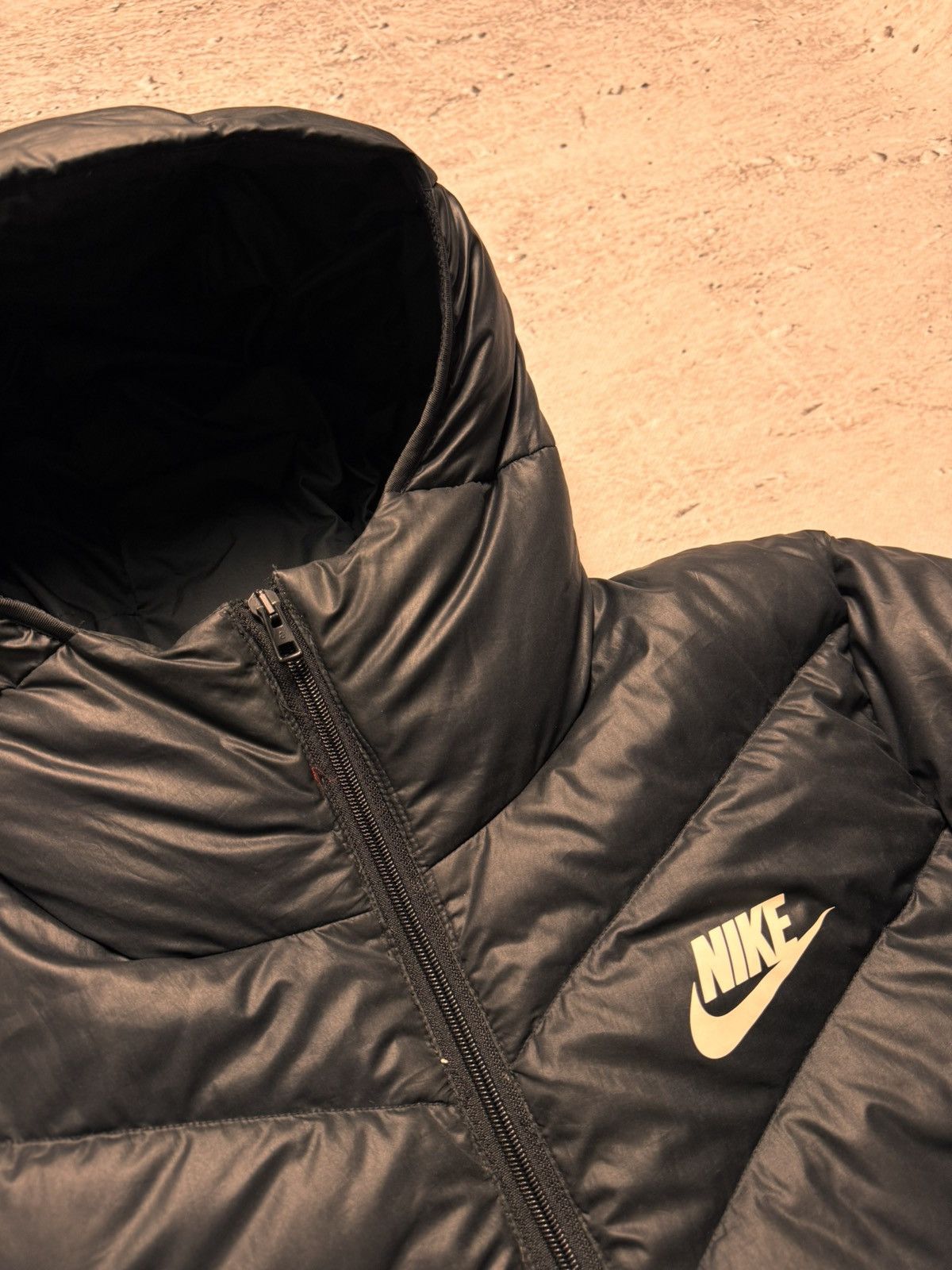 Nike × Nike ACG NIKE PUFFER DOWN BASIC LOGO OVERSIZE NYLON JACKET Size US L / EU 52-54 / 3 - 4 Thumbnail