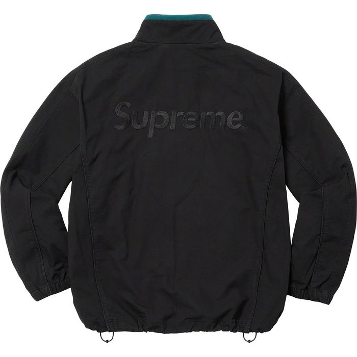 Supreme Supreme Umbro Cotton Ripstop Track Jacket Black • M | Grailed