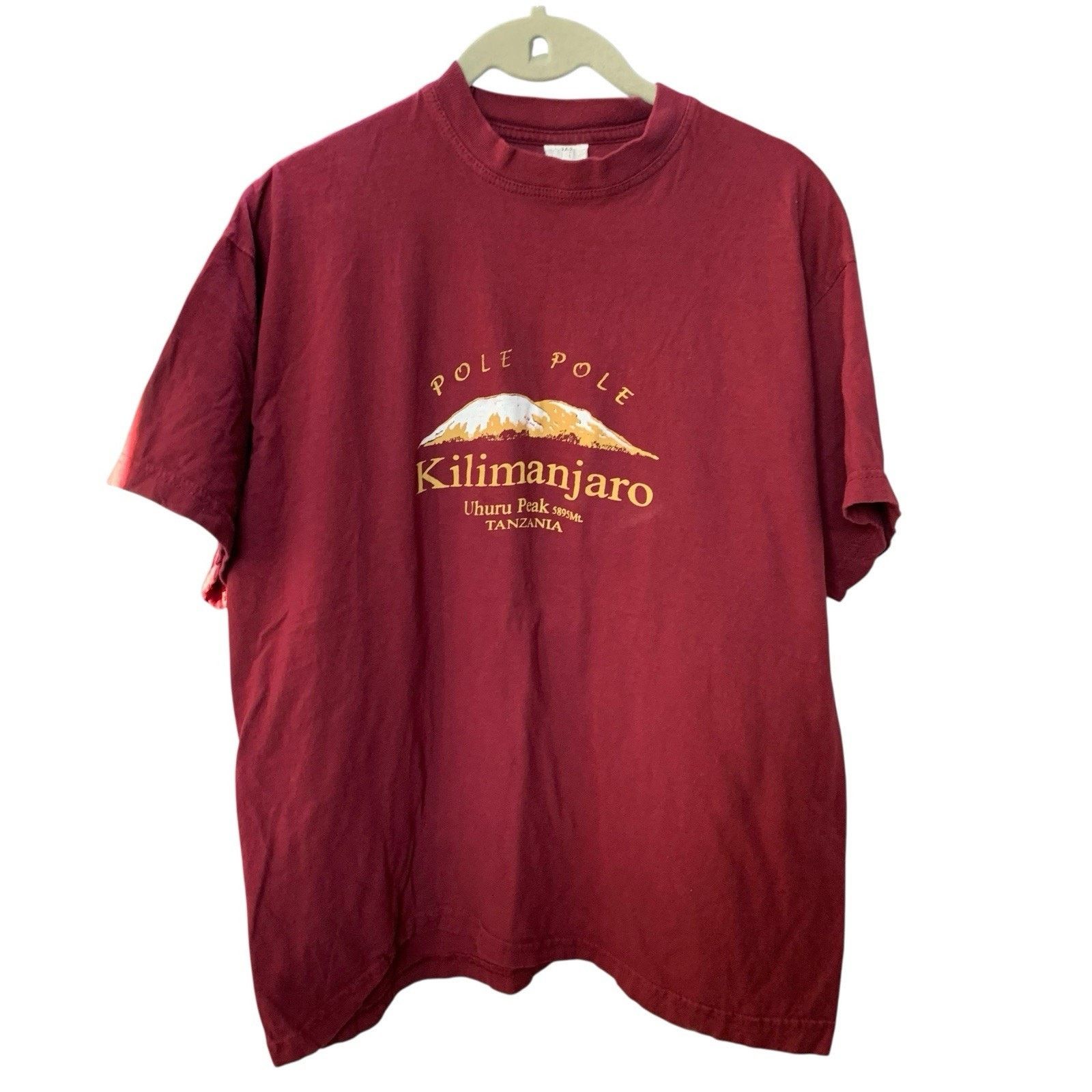 Rei Vintage Mt. Kilimanjaro Uhuru Peak T-Shirt Tanzania Men's Size US L / EU 52-54 / 3 - 2 Thumbnail